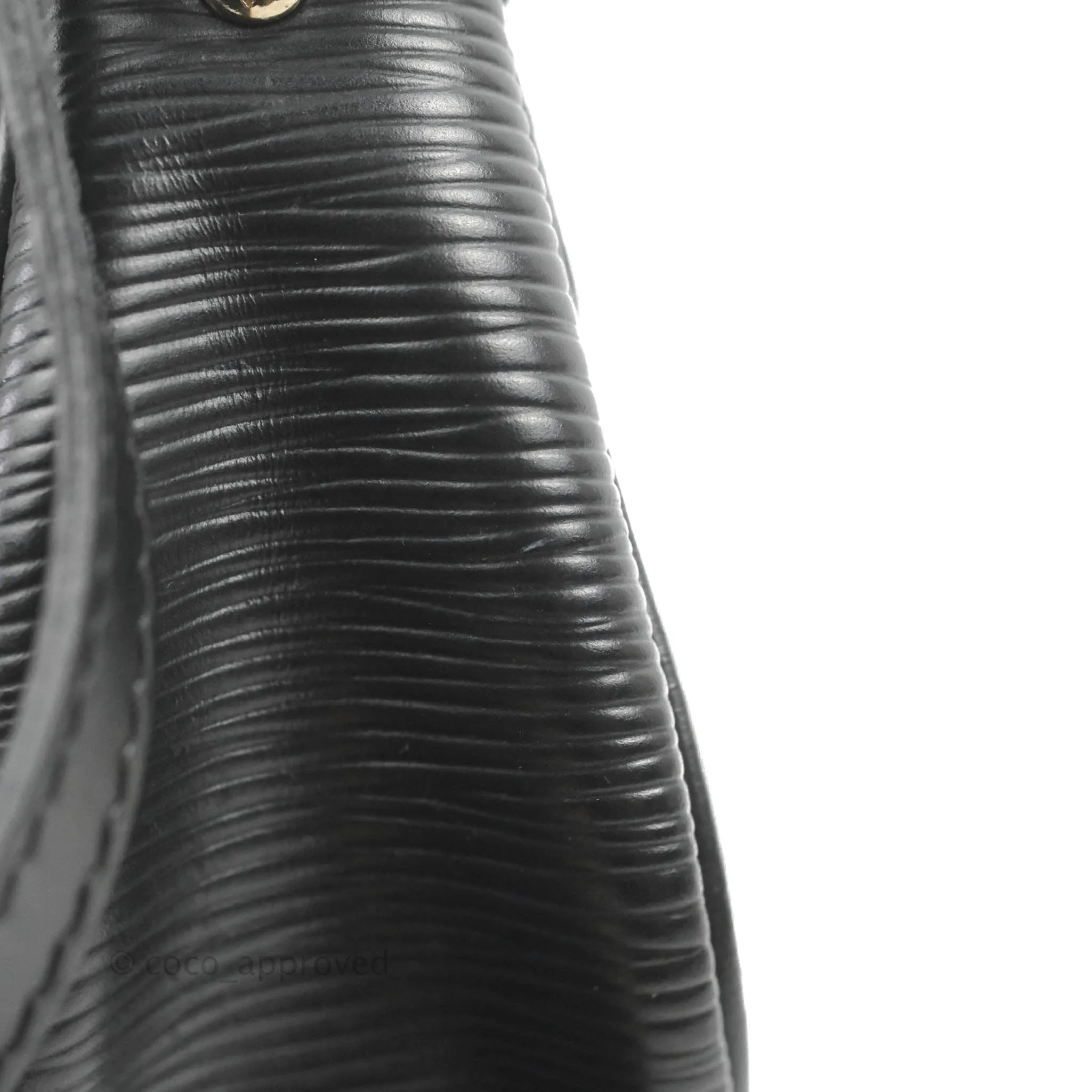 Louis Vuitton Montaigne Clutch Black Epi