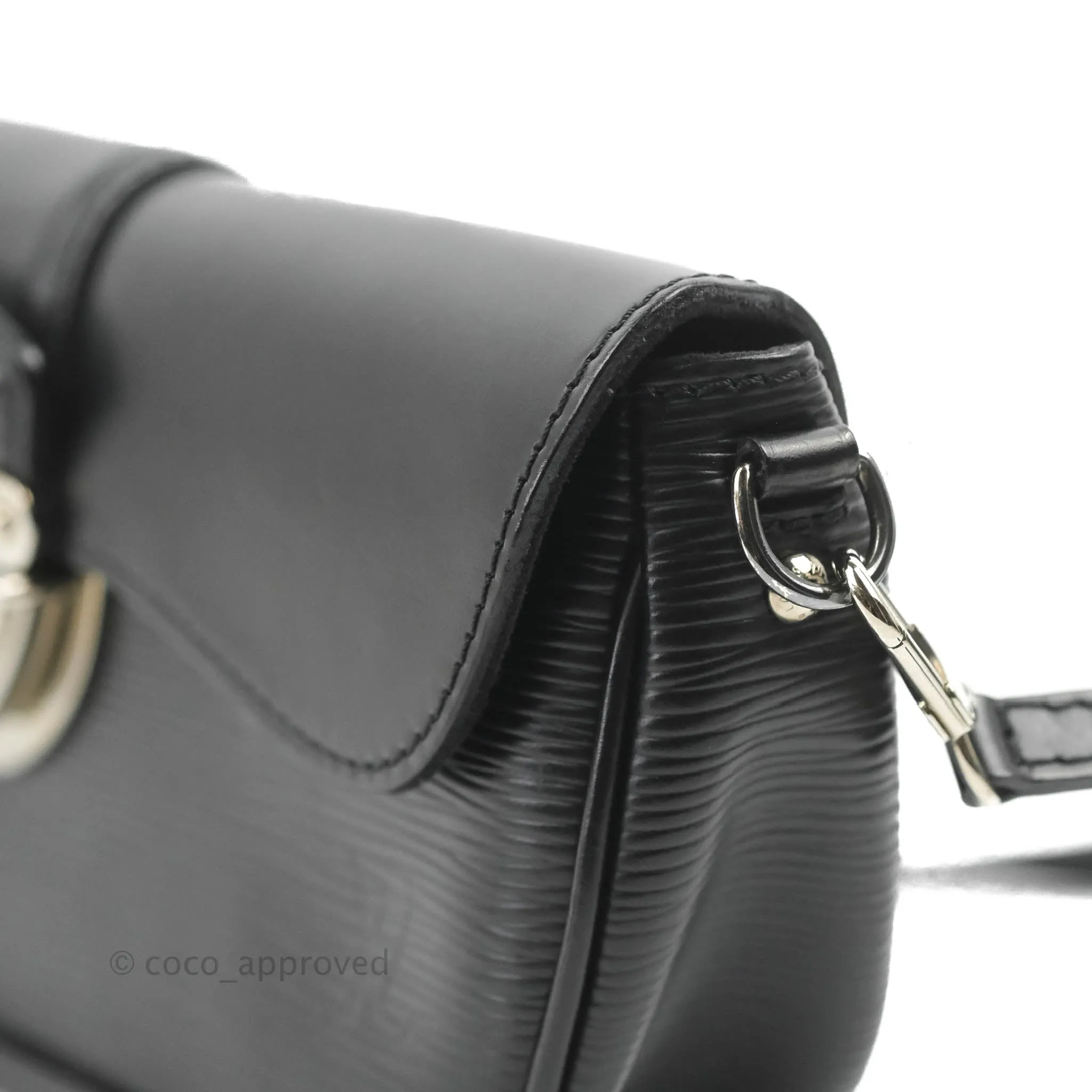 Louis Vuitton Montaigne Clutch Black Epi
