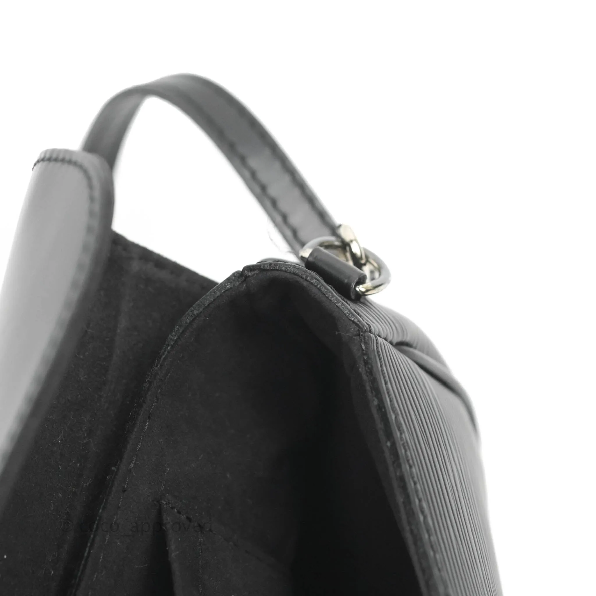 Louis Vuitton Montaigne Clutch Black Epi