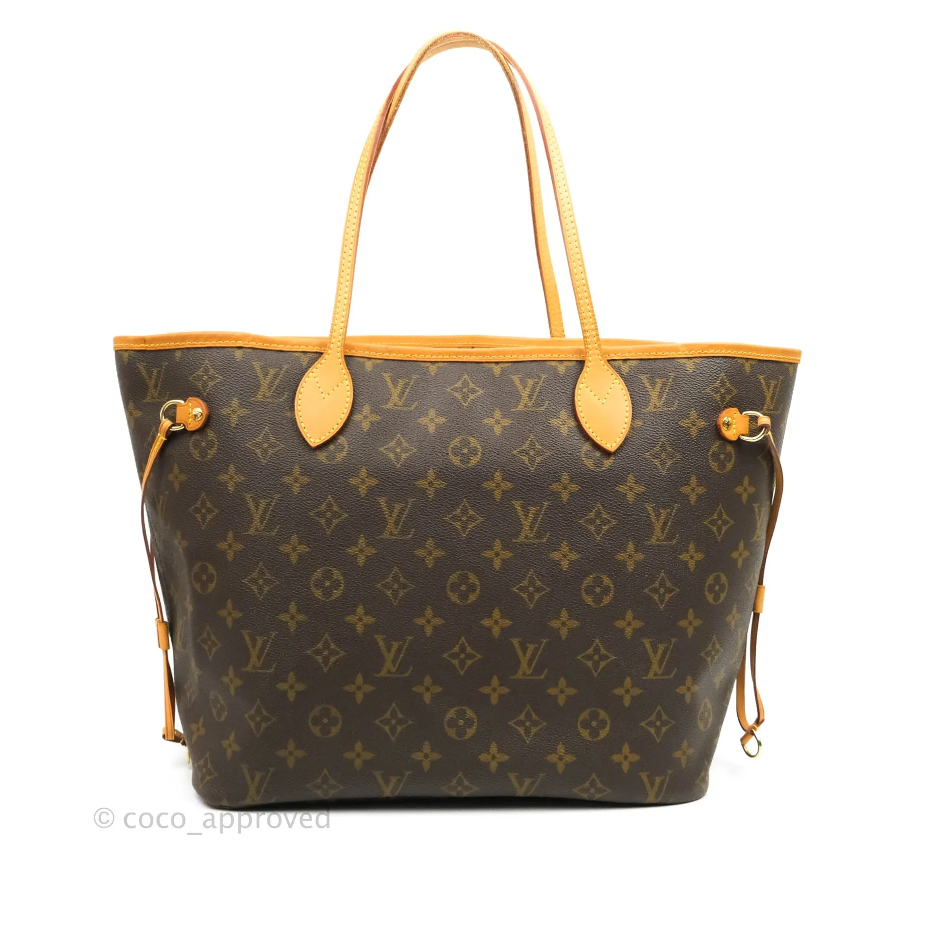 Louis Vuitton Neverfull MM Tote Bag Monogram Canvas