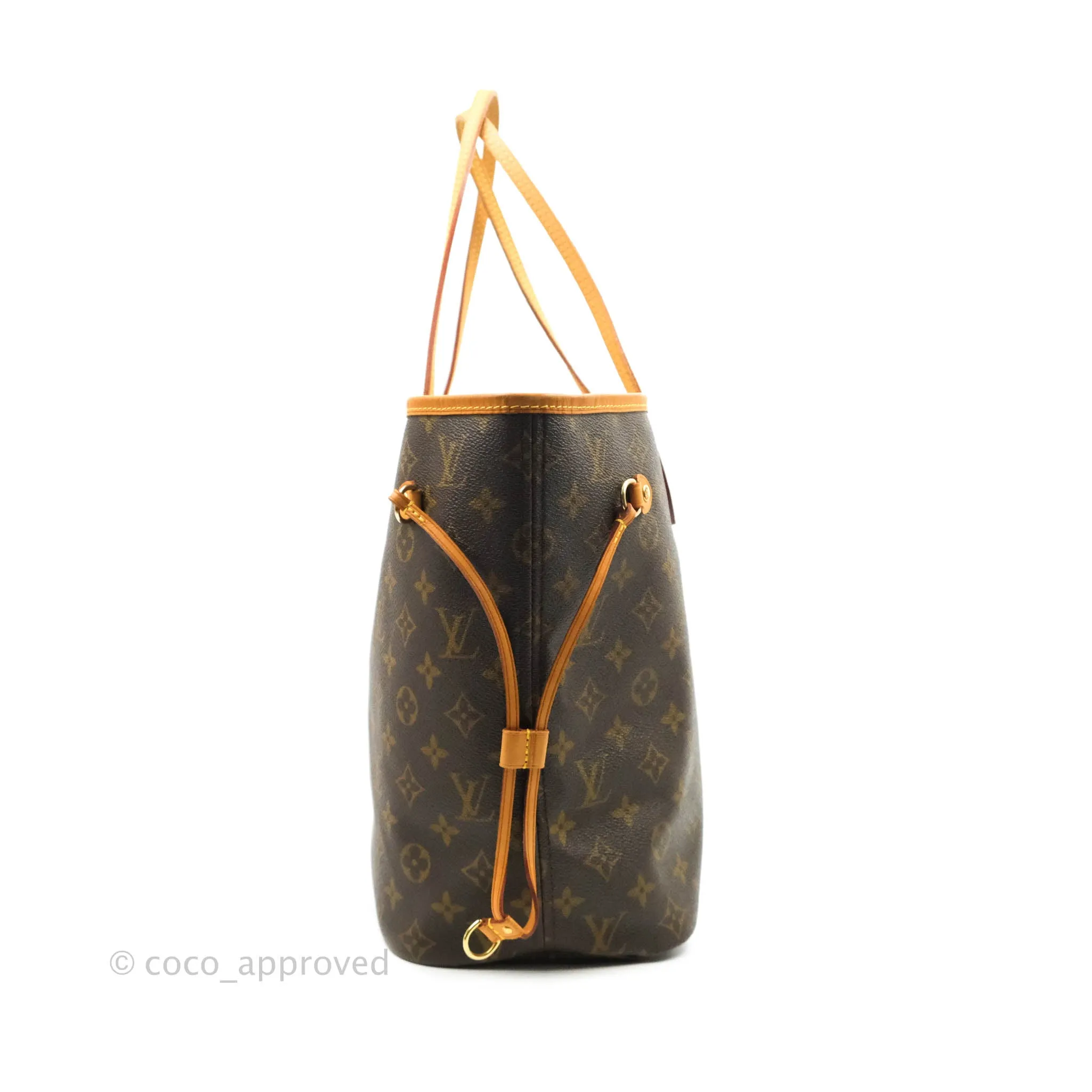 Louis Vuitton Neverfull MM Tote Bag Monogram Canvas