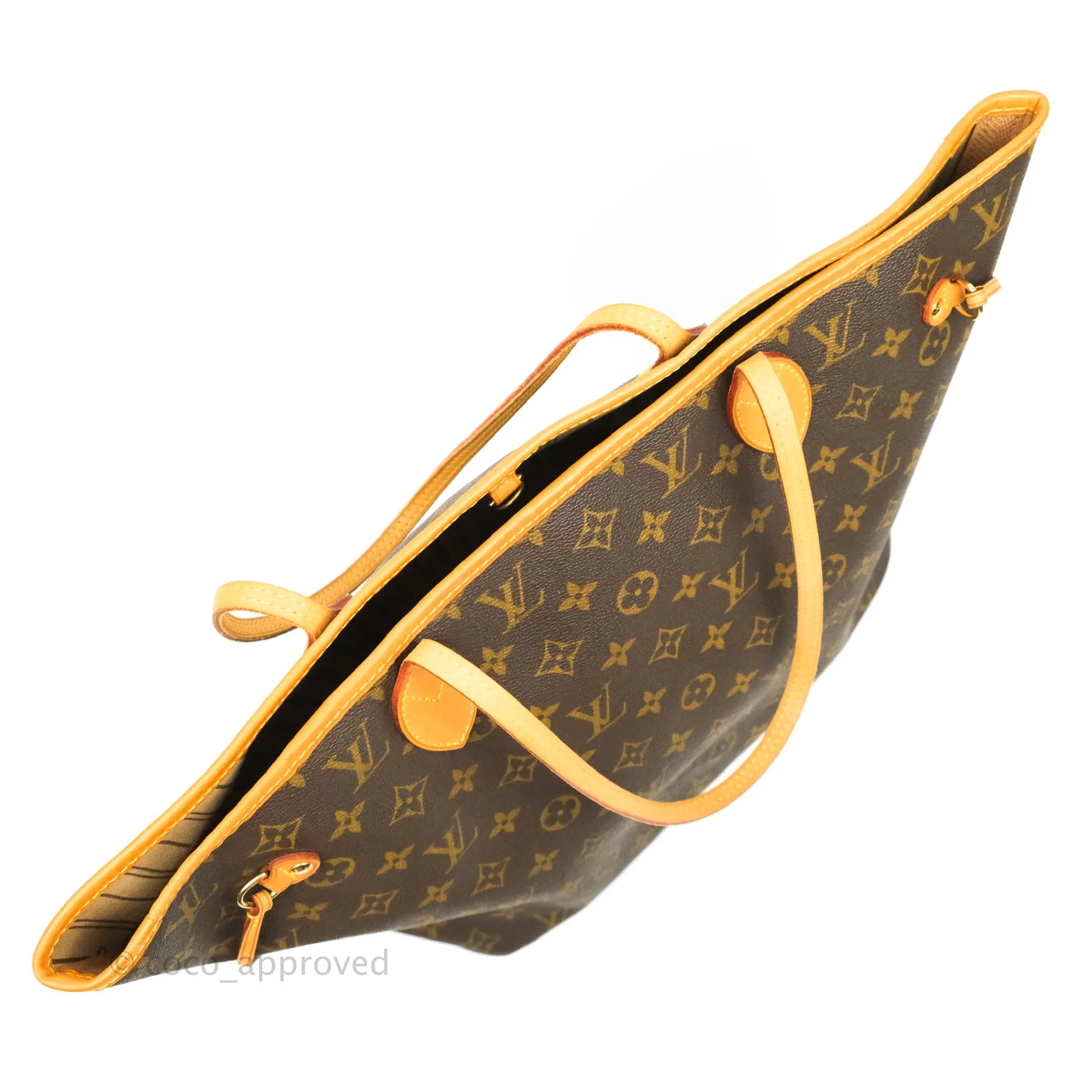 Louis Vuitton Neverfull MM Tote Bag Monogram Canvas