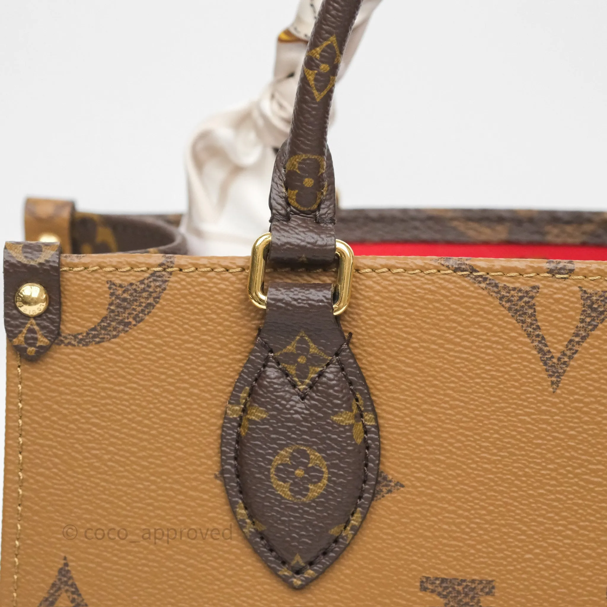 Louis Vuitton OnTheGo PM in Monogram Reverse Canvas