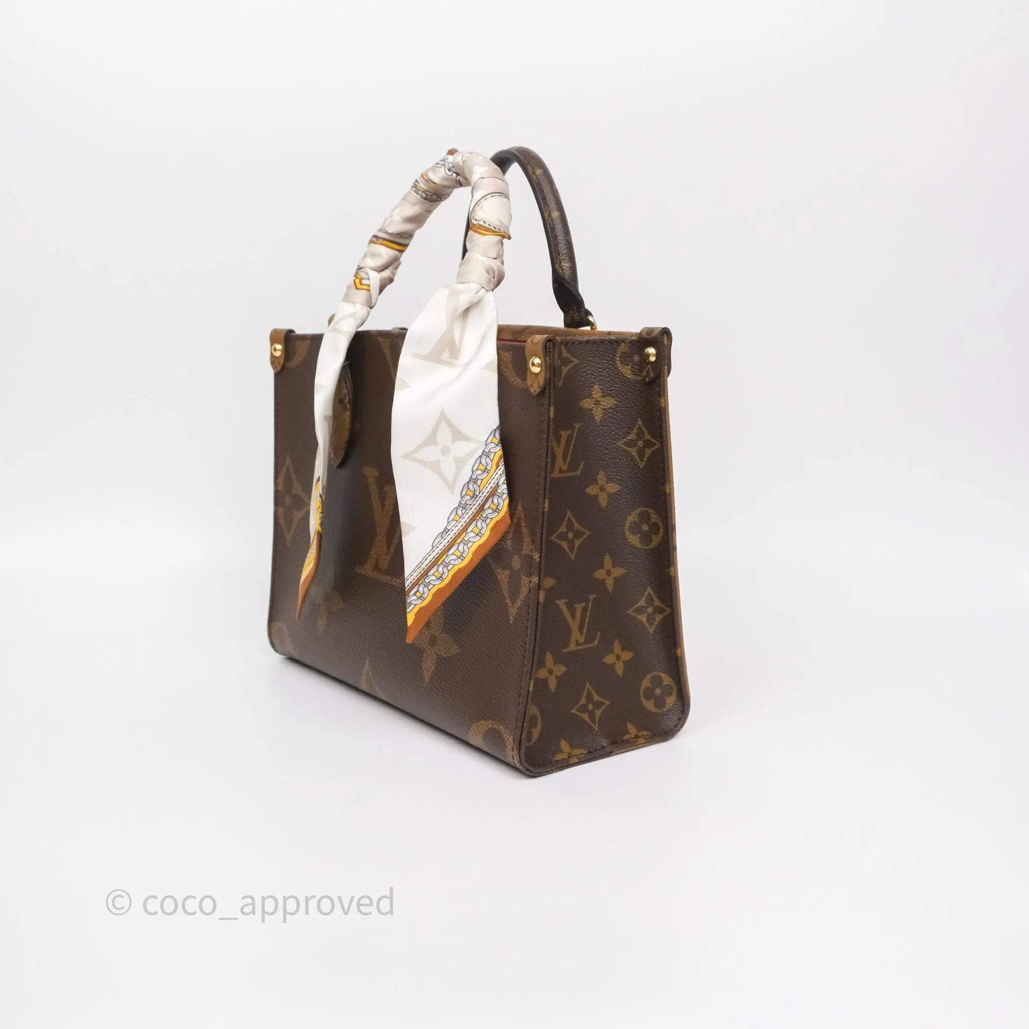 Louis Vuitton OnTheGo PM in Monogram Reverse Canvas