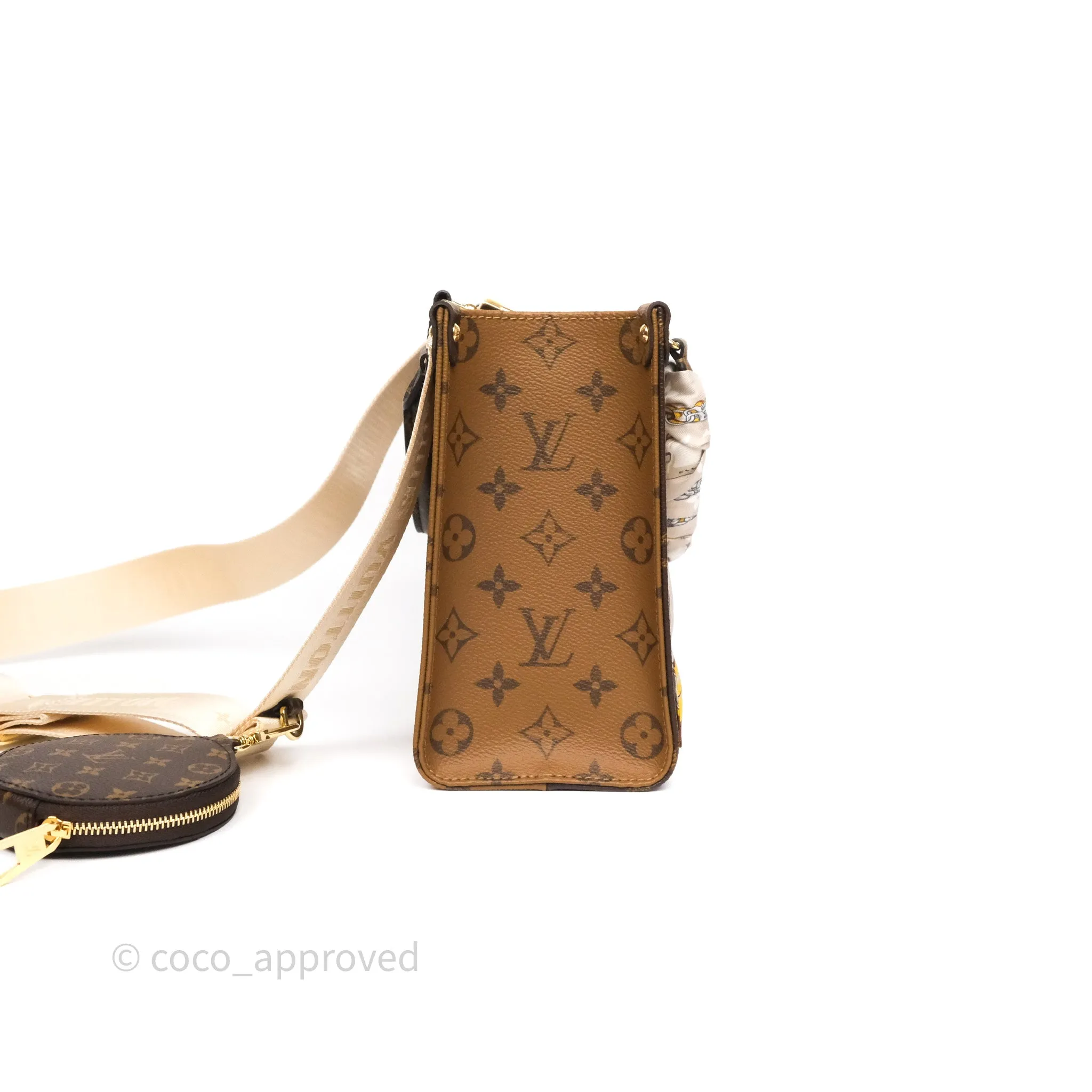 Louis Vuitton OnTheGo PM in Monogram Reverse Canvas
