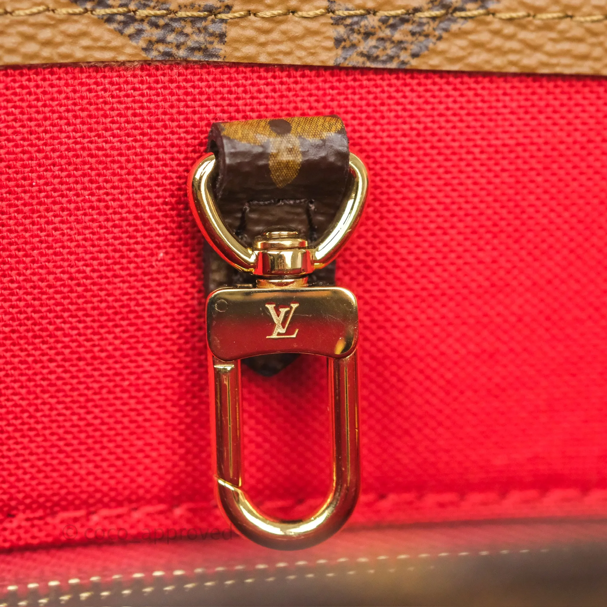 Louis Vuitton OnTheGo PM in Monogram Reverse Canvas