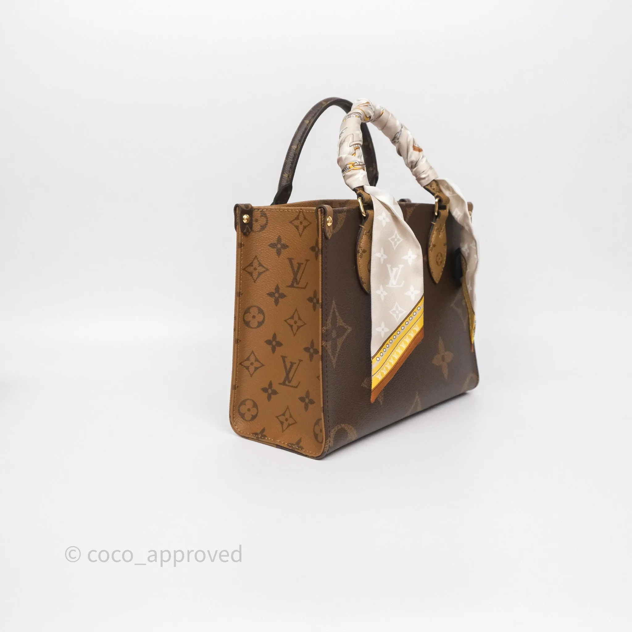 Louis Vuitton OnTheGo PM in Monogram Reverse Canvas