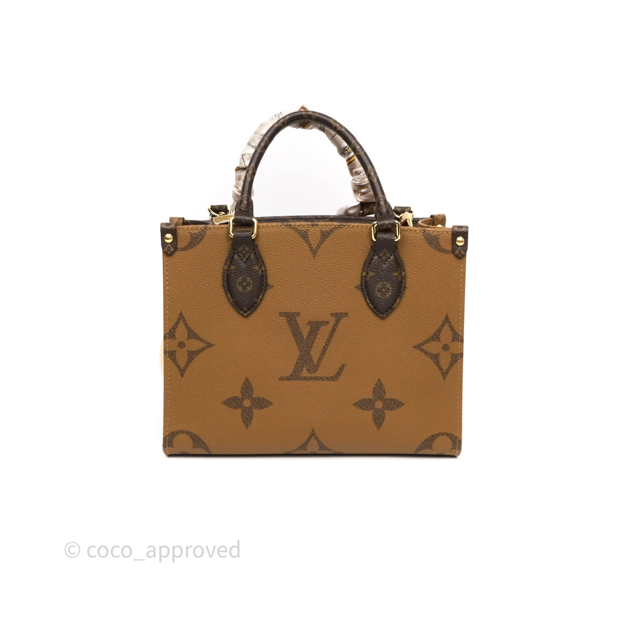 Louis Vuitton OnTheGo PM in Monogram Reverse Canvas