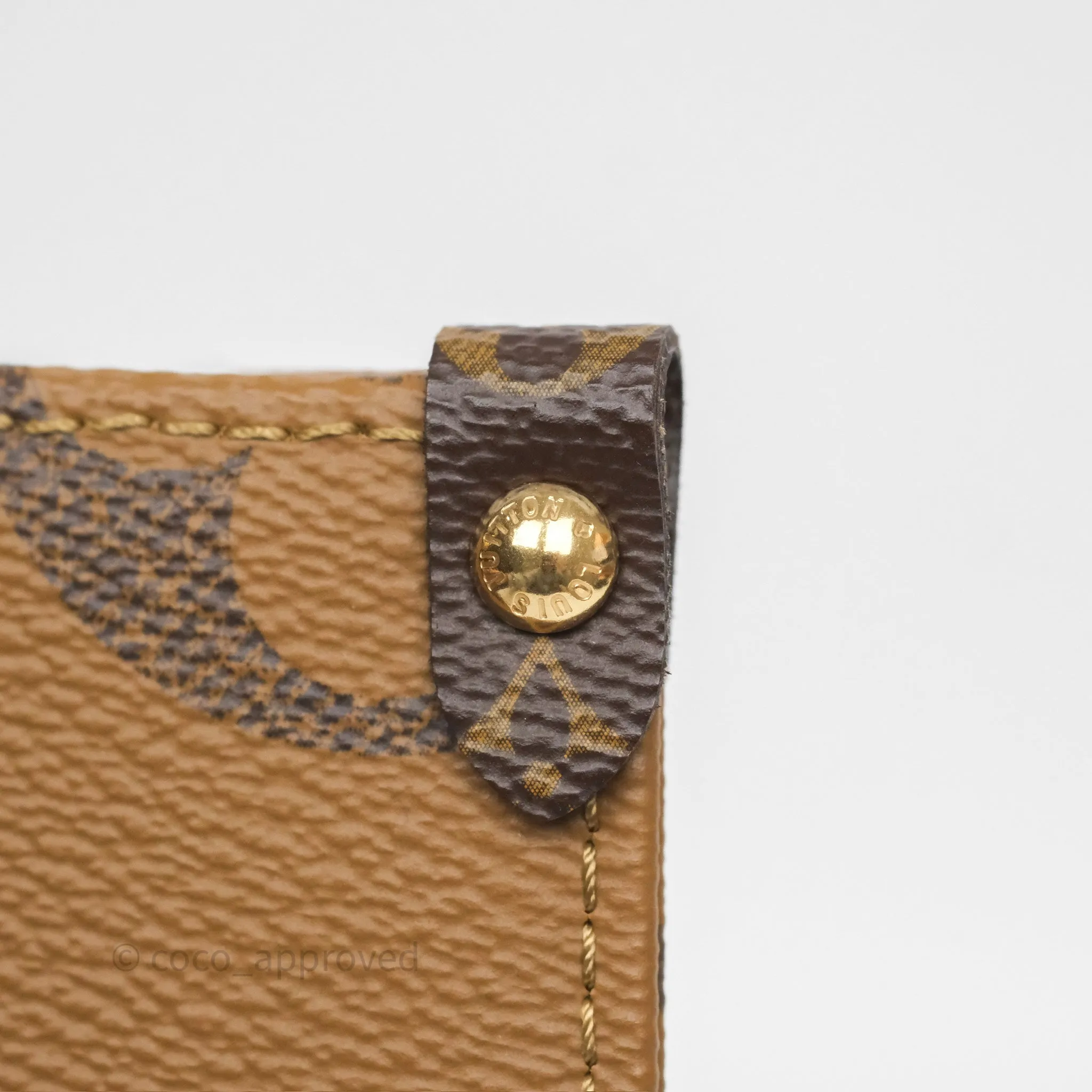 Louis Vuitton OnTheGo PM in Monogram Reverse Canvas