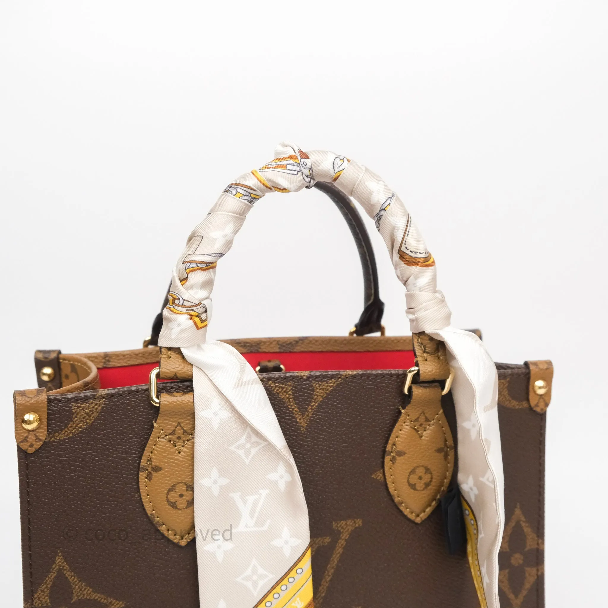 Louis Vuitton OnTheGo PM in Monogram Reverse Canvas