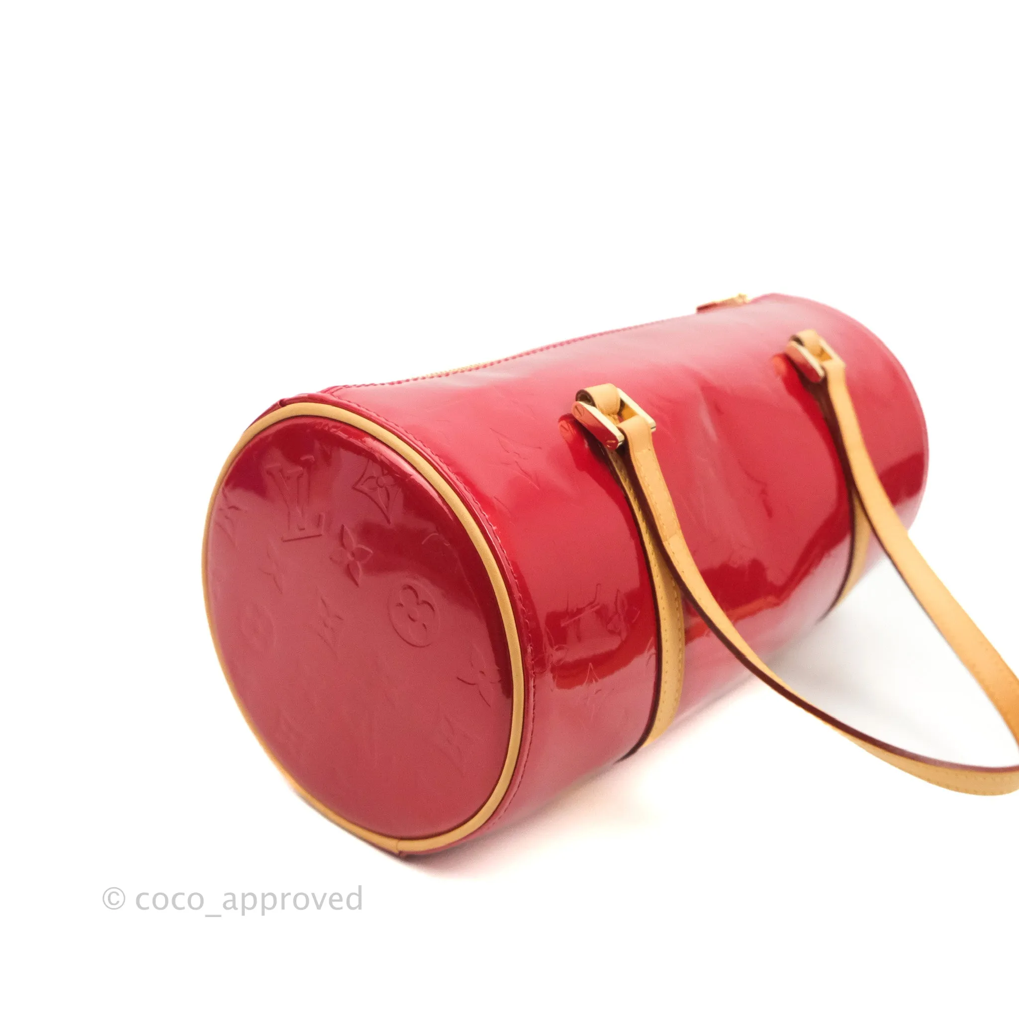 Louis Vuitton Papillon 30 Red Patent Monogram
