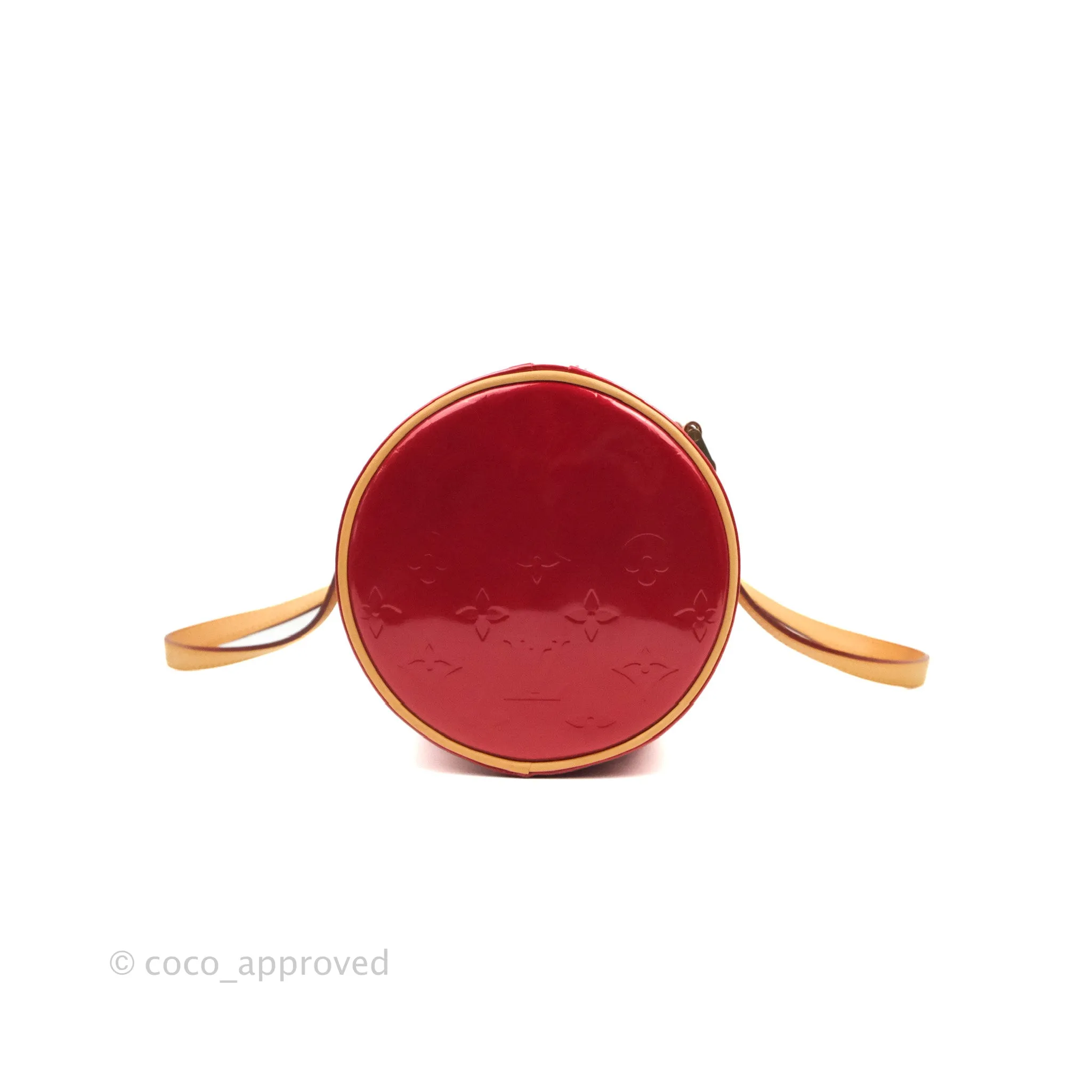 Louis Vuitton Papillon 30 Red Patent Monogram