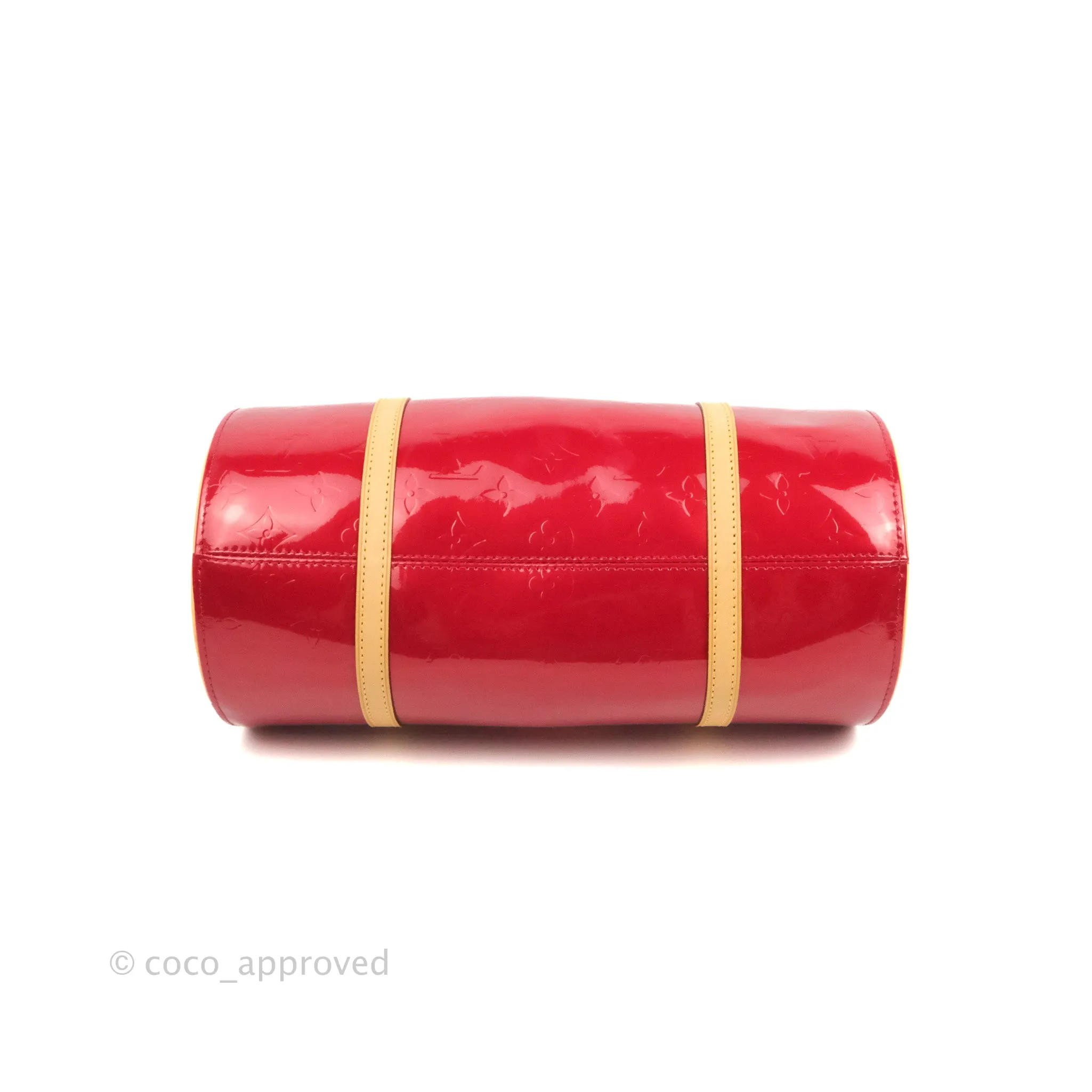 Louis Vuitton Papillon 30 Red Patent Monogram