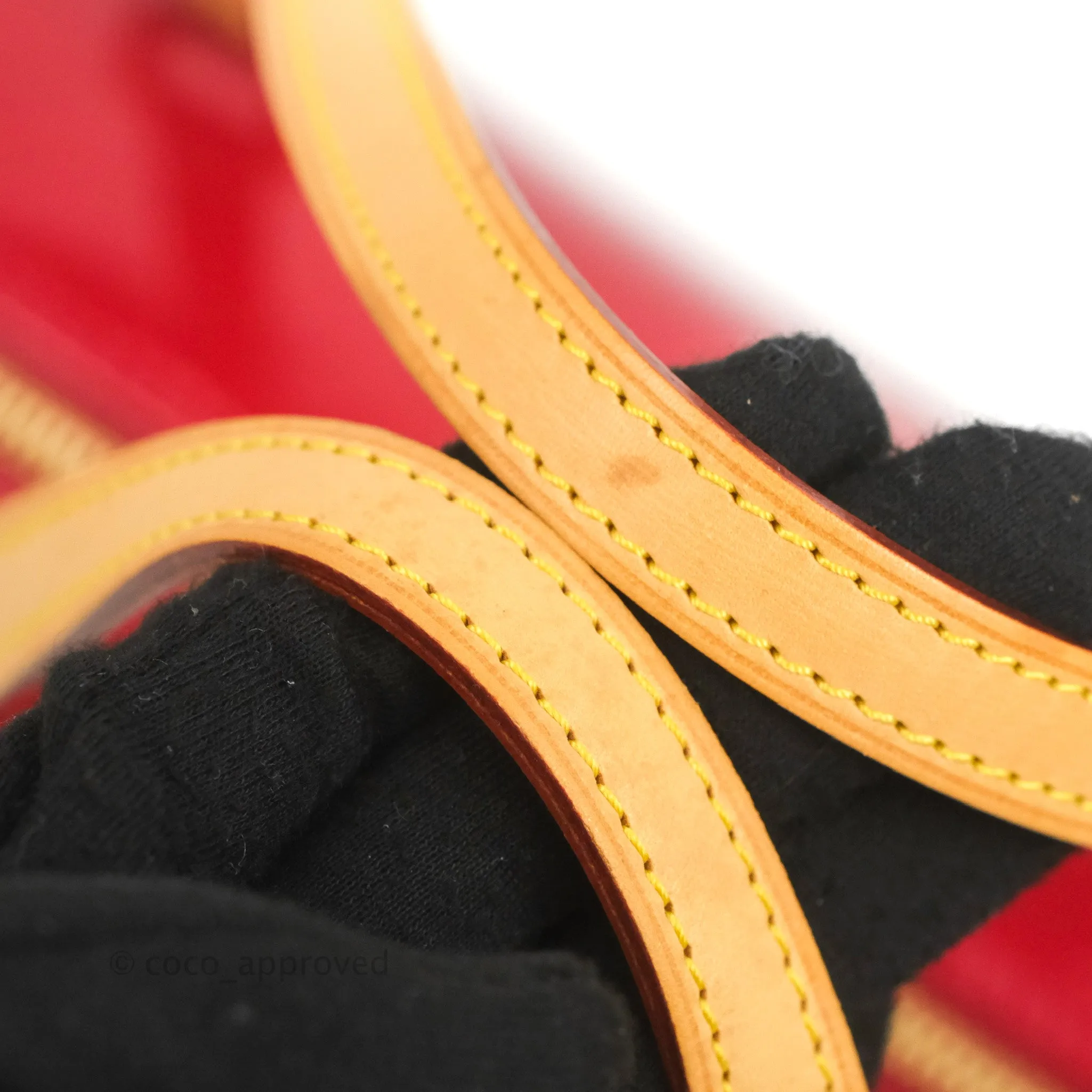 Louis Vuitton Papillon 30 Red Patent Monogram