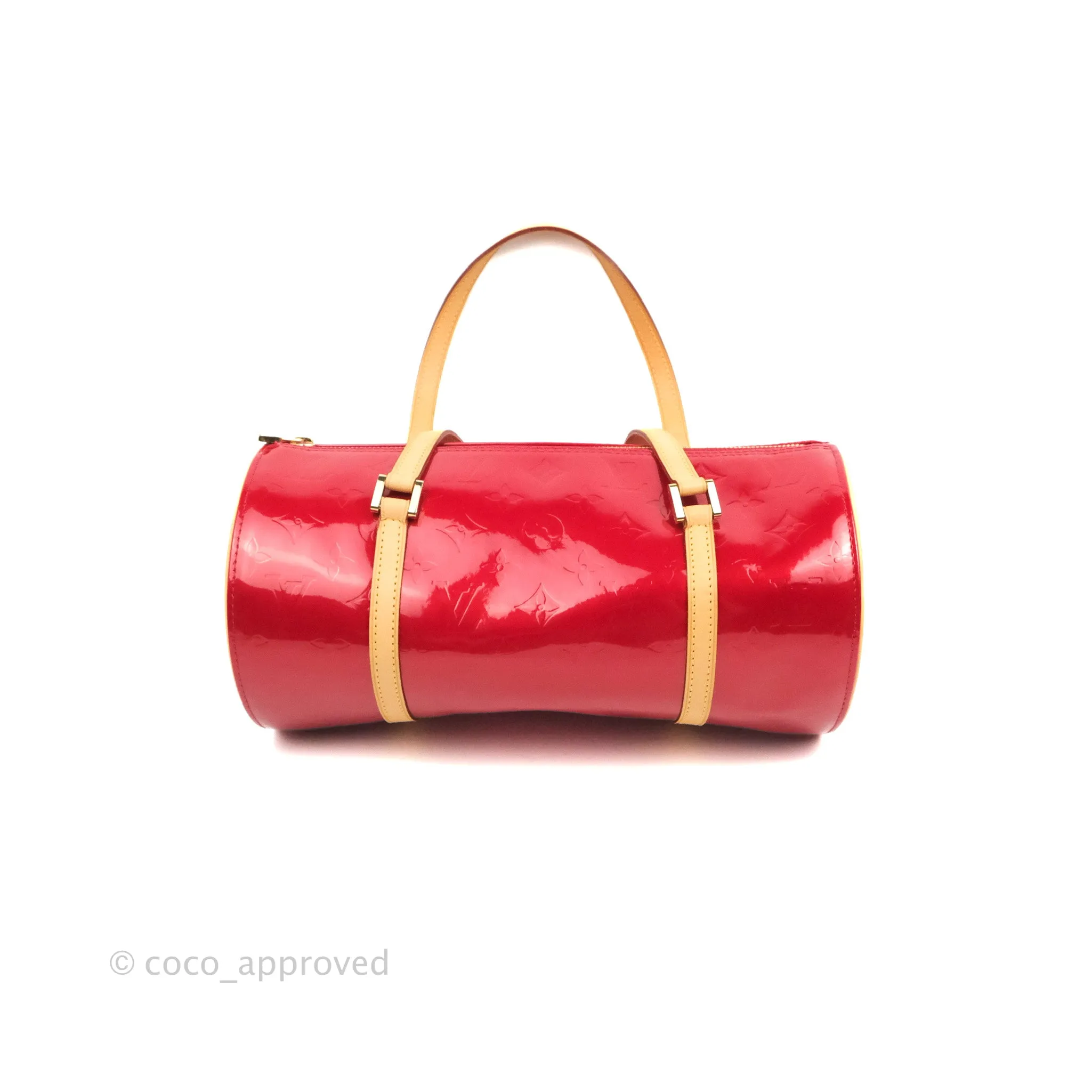 Louis Vuitton Papillon 30 Red Patent Monogram