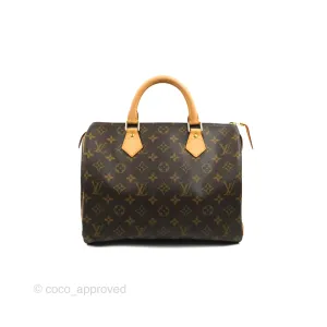 Louis Vuitton Speedy 30 Monogram Canvas