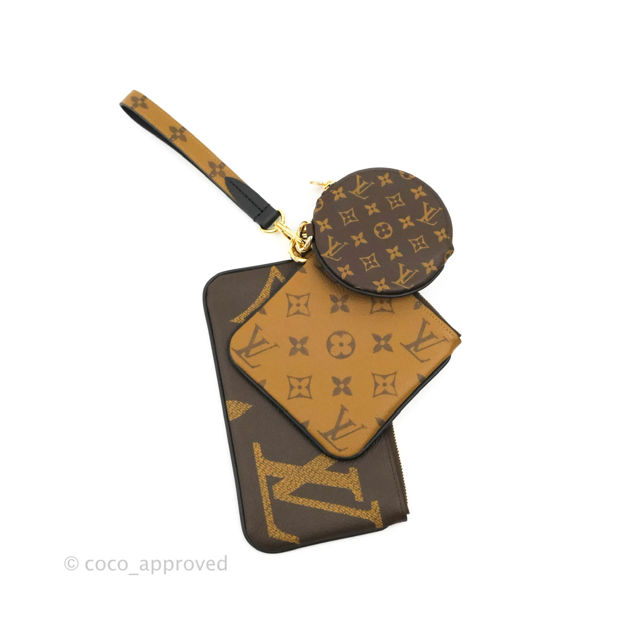 Louis Vuitton Trio Pouch Monogram Canvas