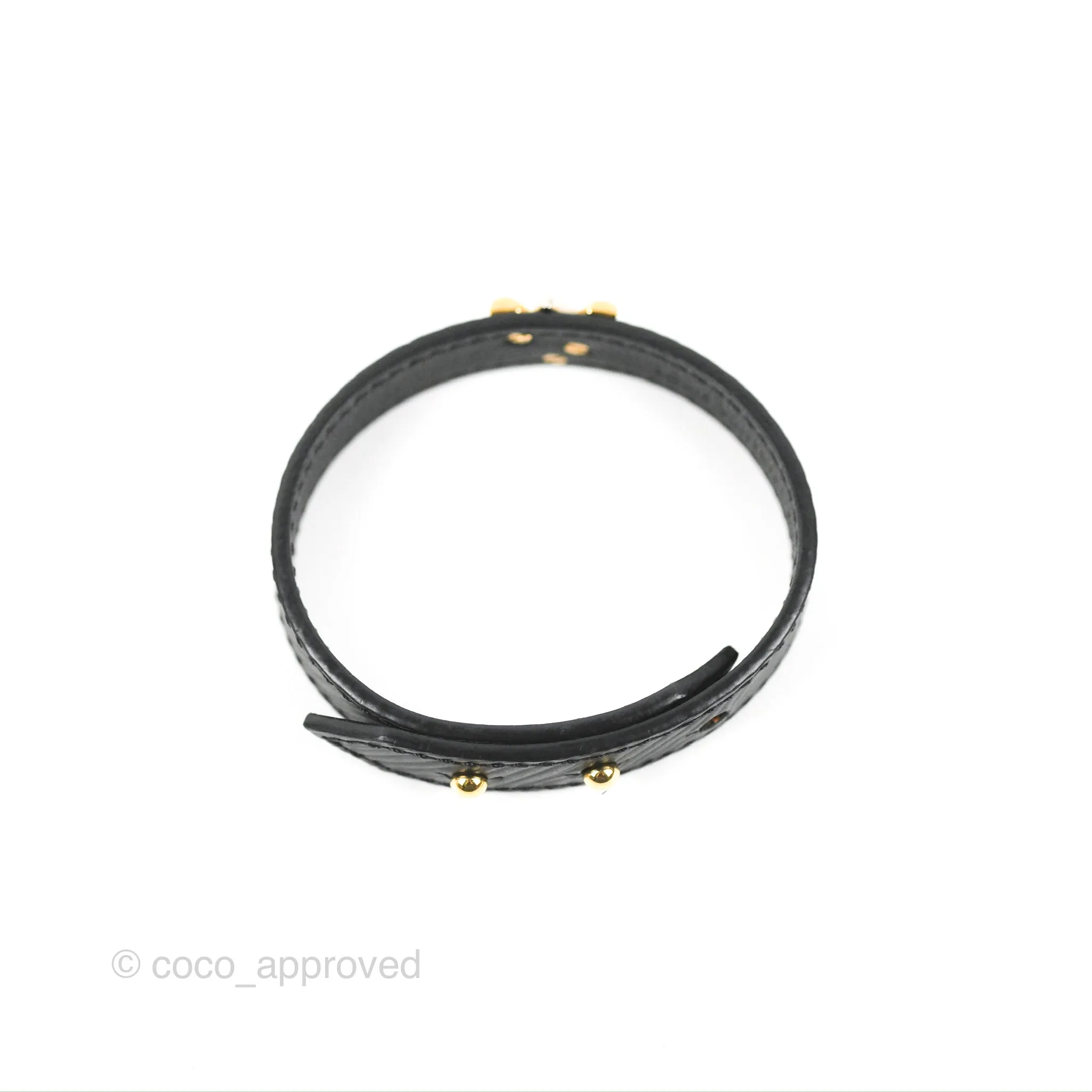 Louis Vuitton Twist Bracelet Black