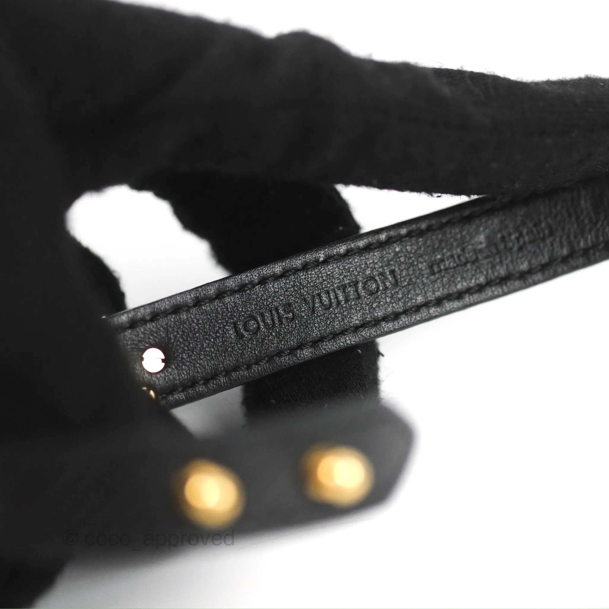 Louis Vuitton Twist Bracelet Black
