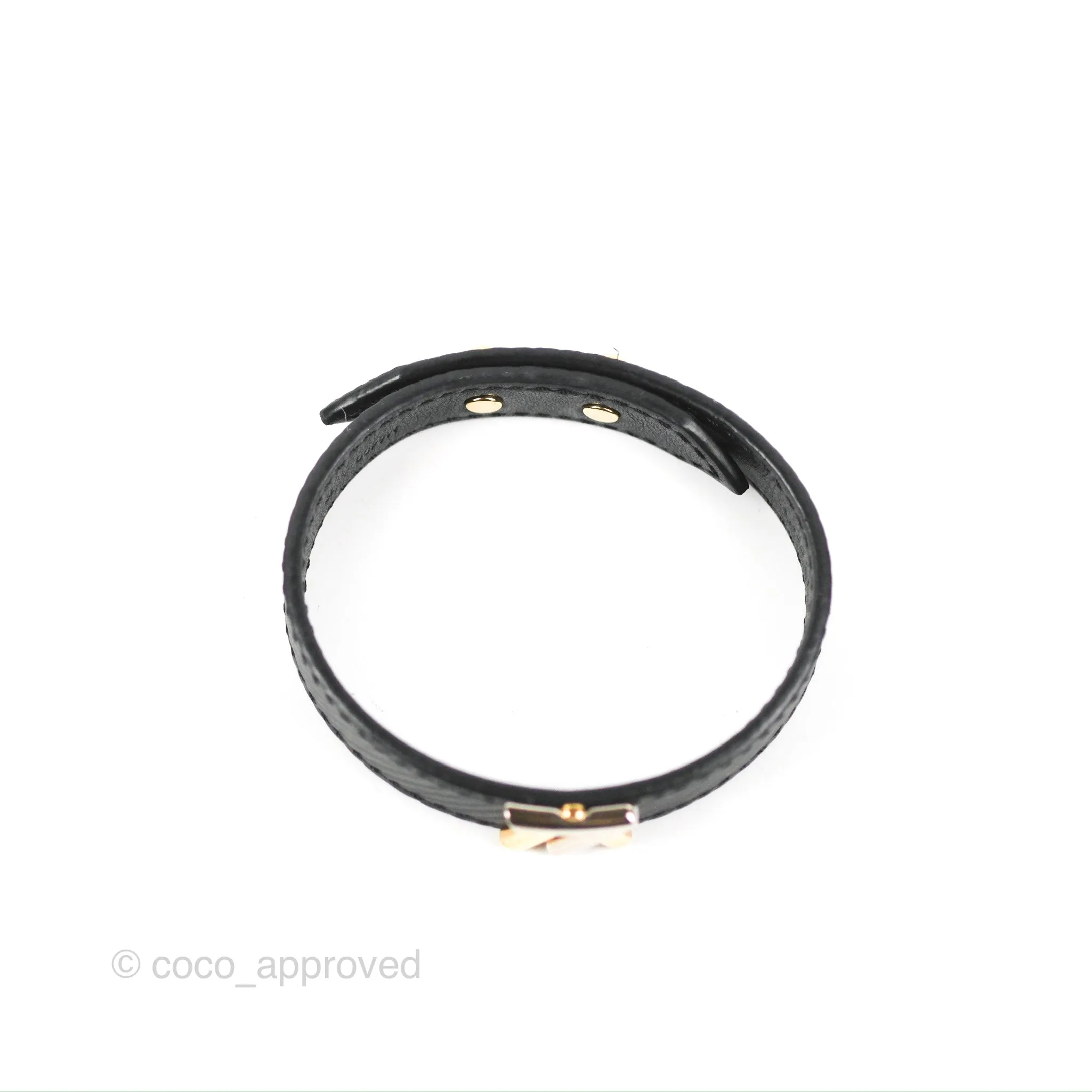 Louis Vuitton Twist Bracelet Black