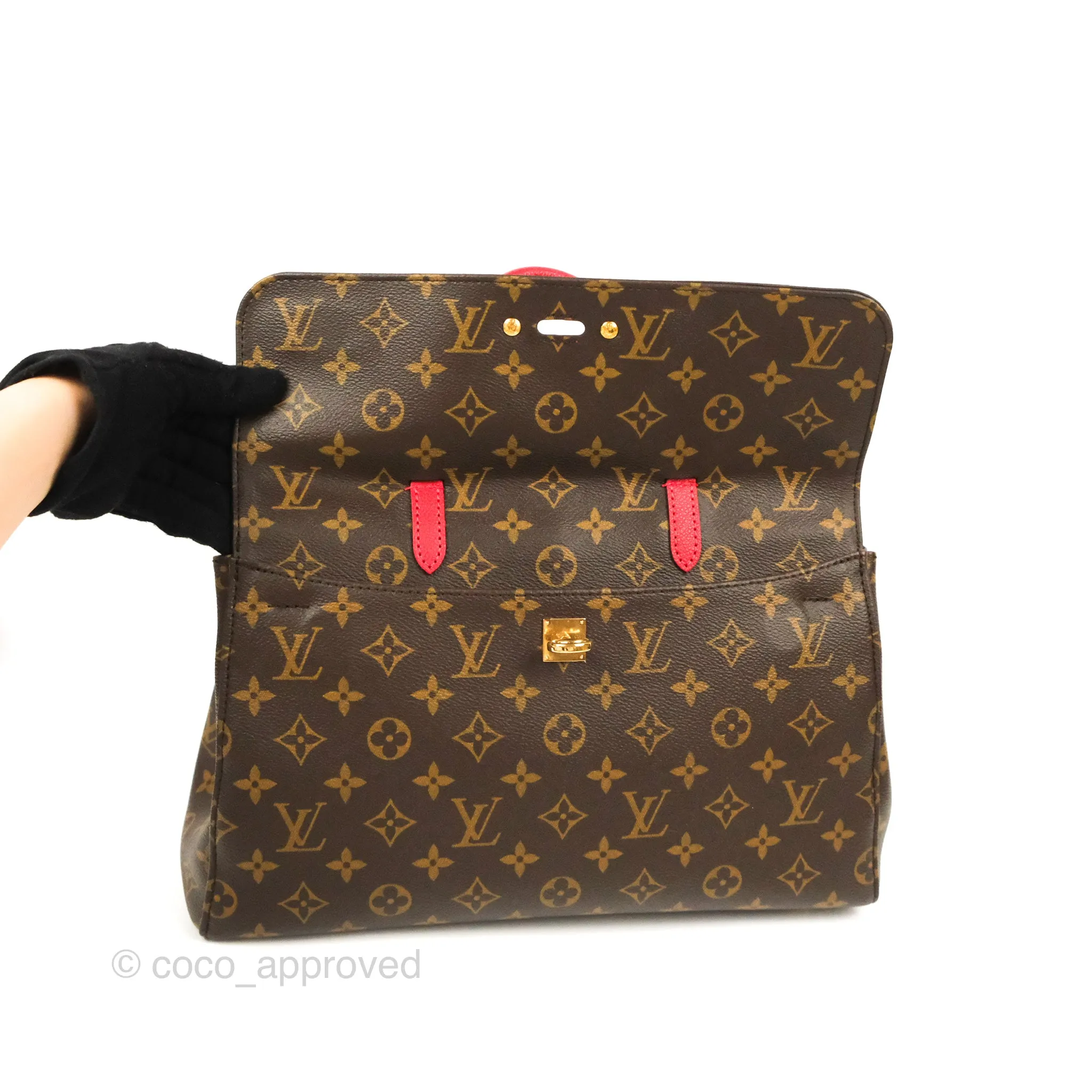 Louis Vuitton Venus Monogram Cherry Red