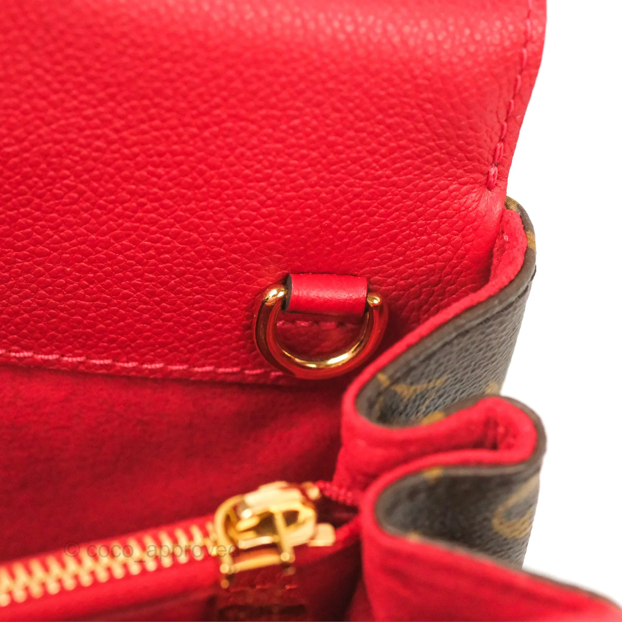 Louis Vuitton Venus Monogram Cherry Red