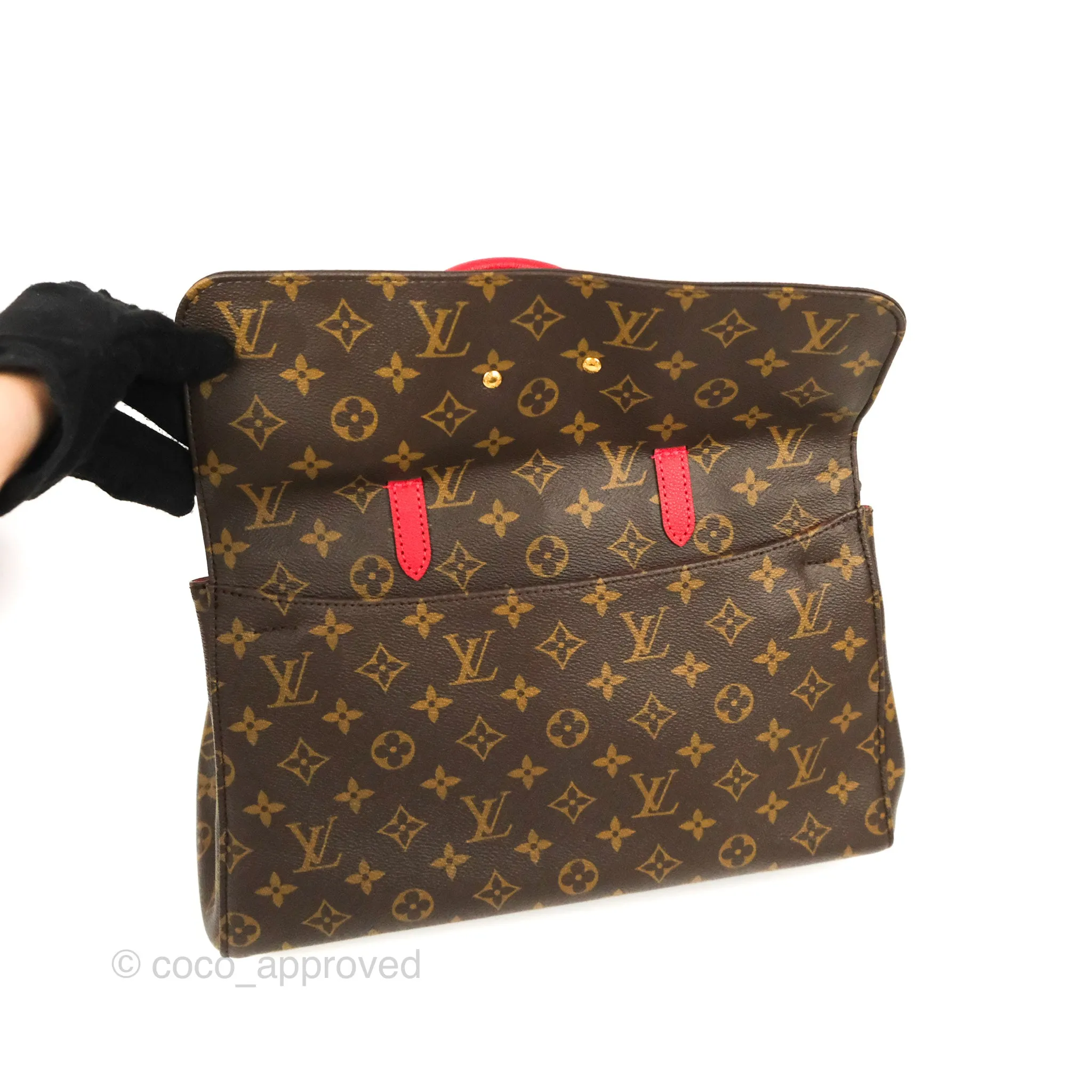Louis Vuitton Venus Monogram Cherry Red