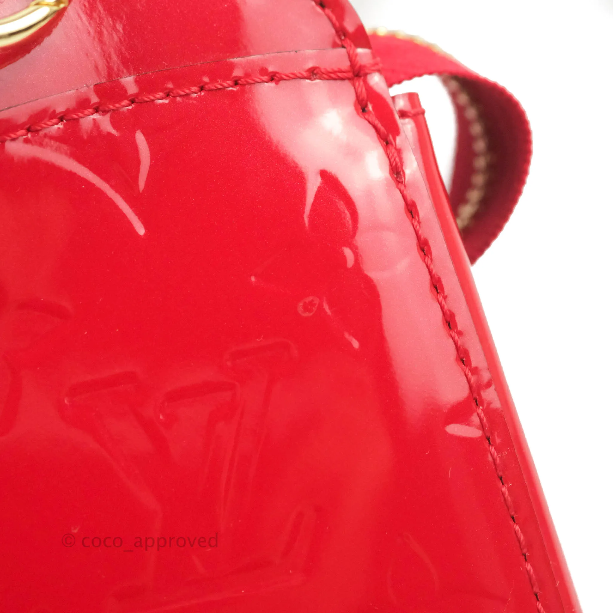 Louis Vuitton Vernis Brea PM NM Cerise