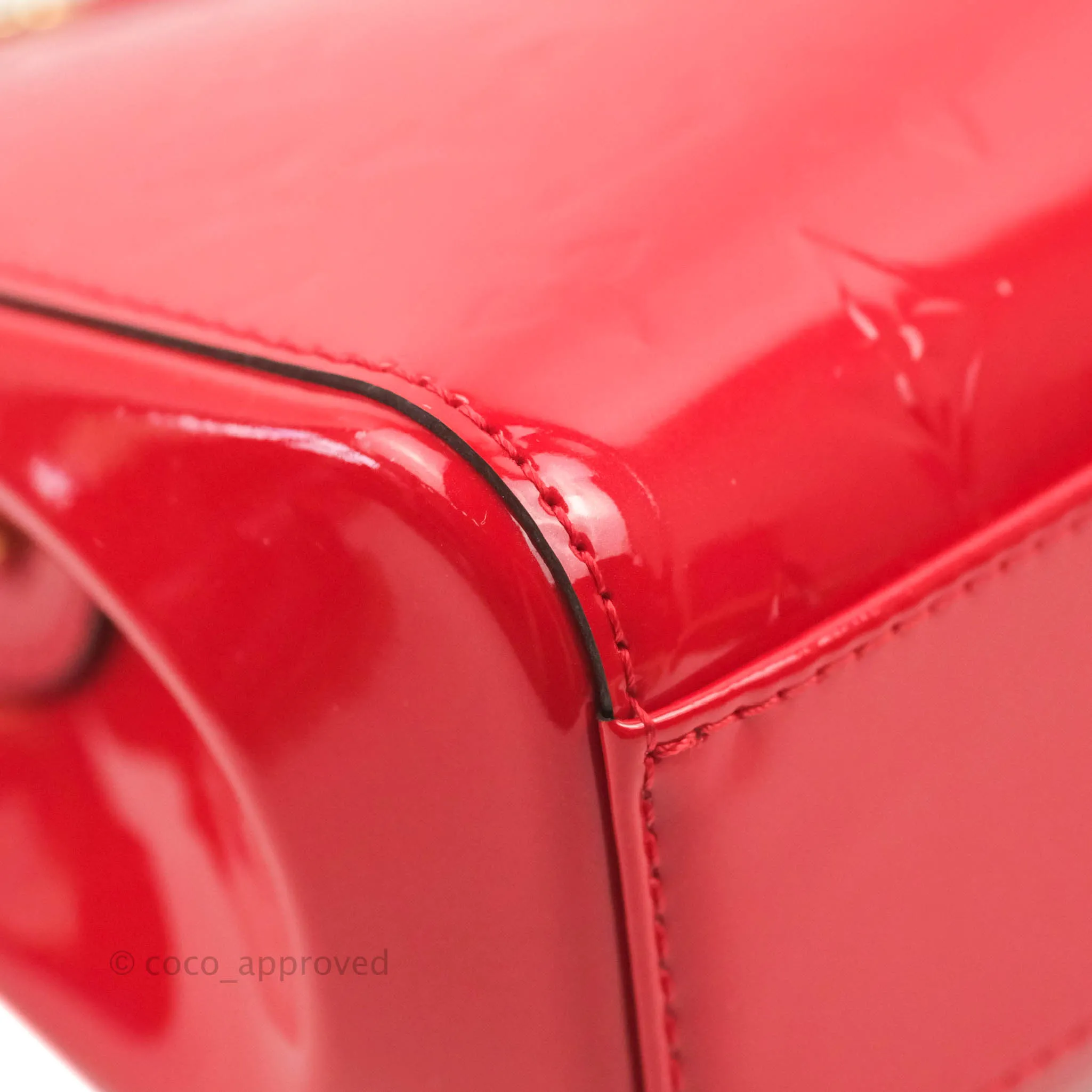 Louis Vuitton Vernis Brea PM NM Cerise