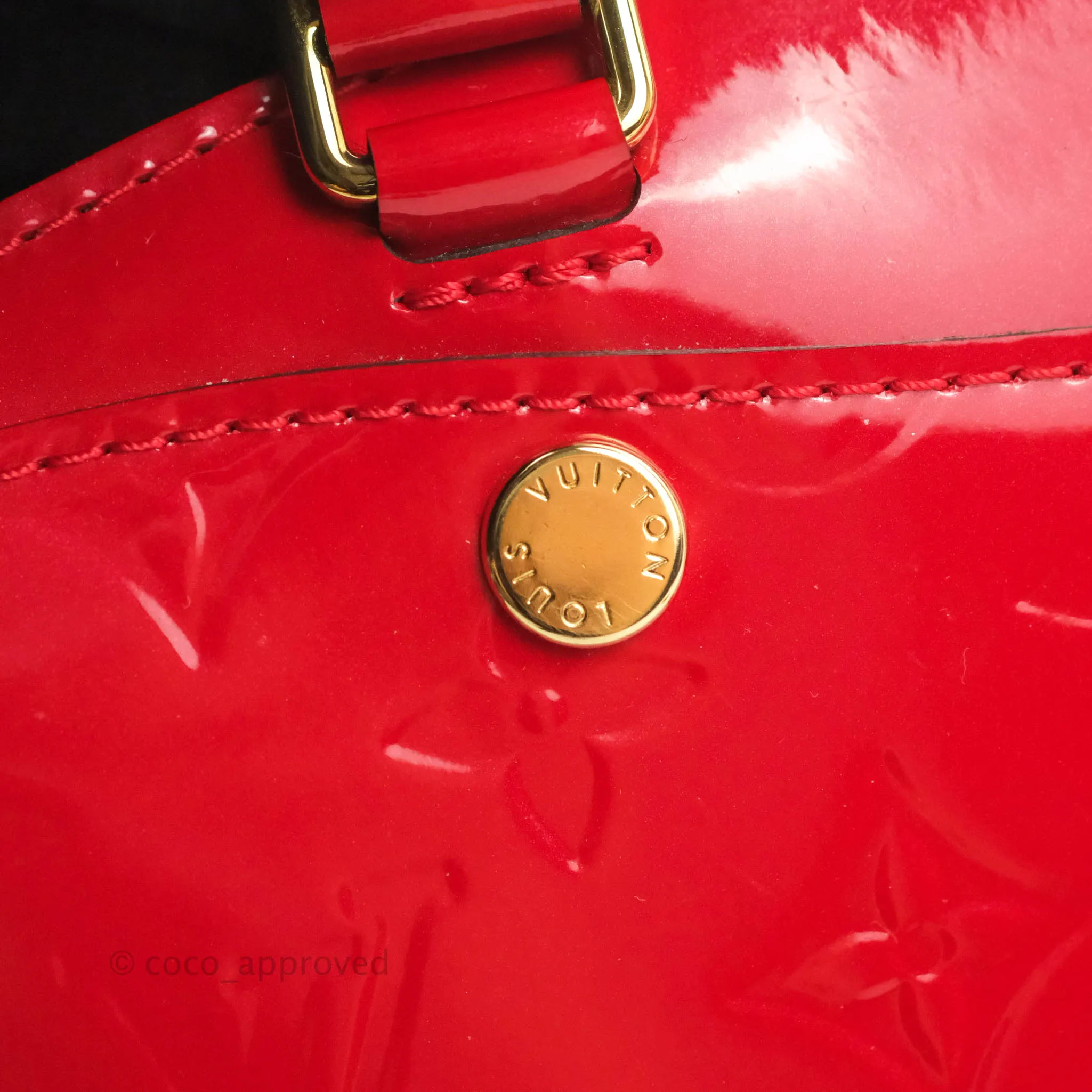 Louis Vuitton Vernis Brea PM NM Cerise