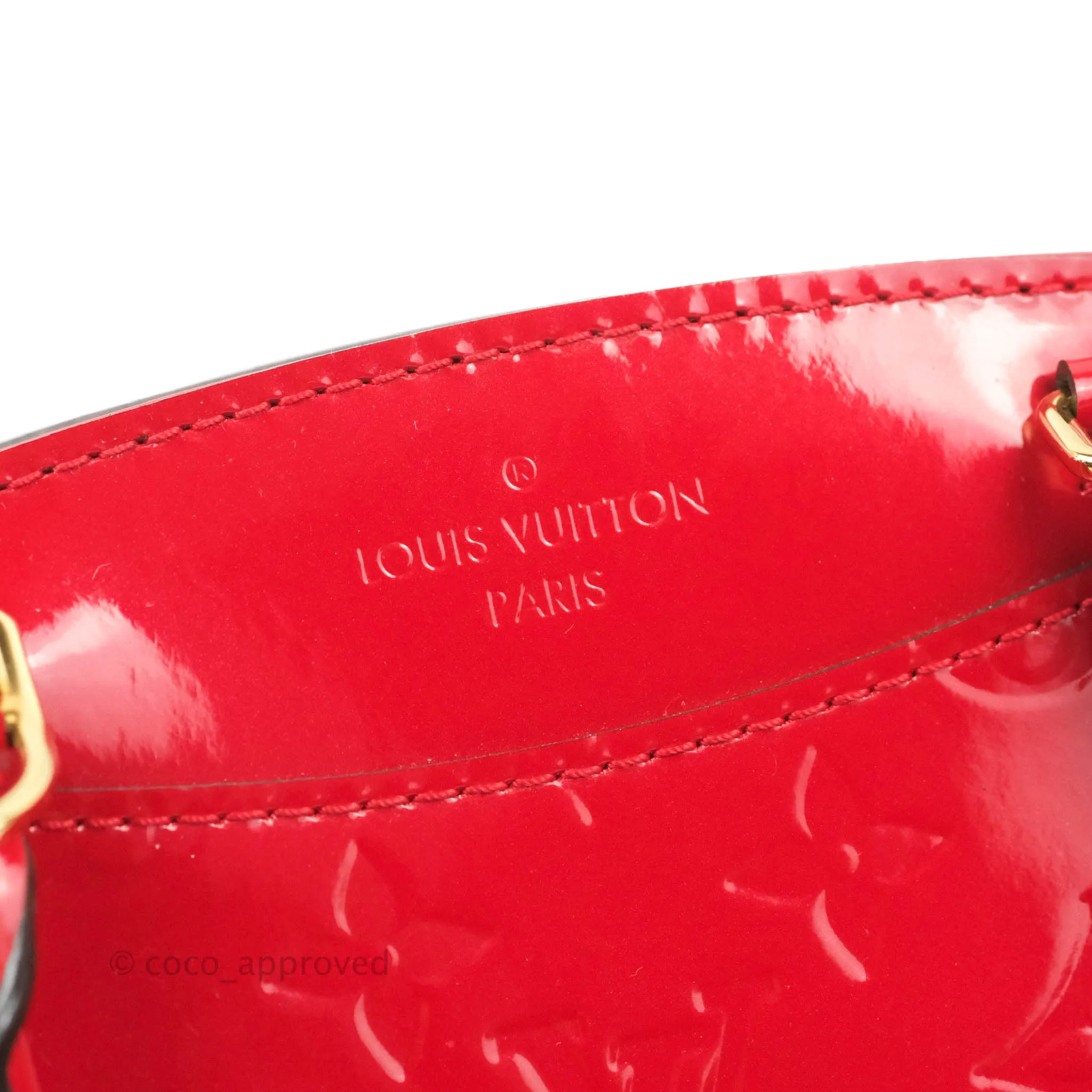 Louis Vuitton Vernis Brea PM NM Cerise