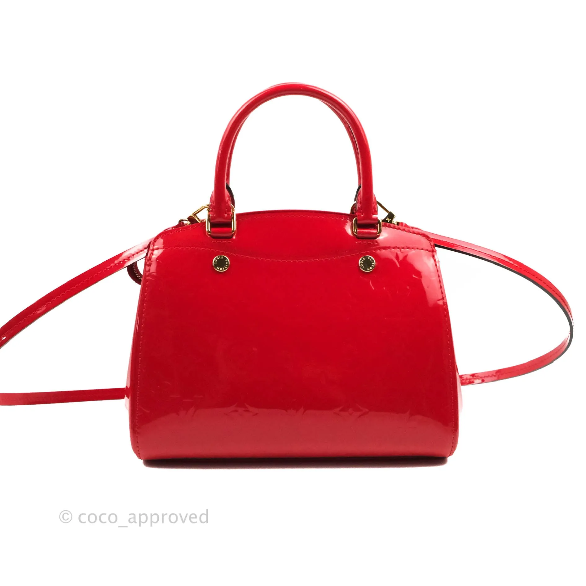Louis Vuitton Vernis Brea PM NM Cerise