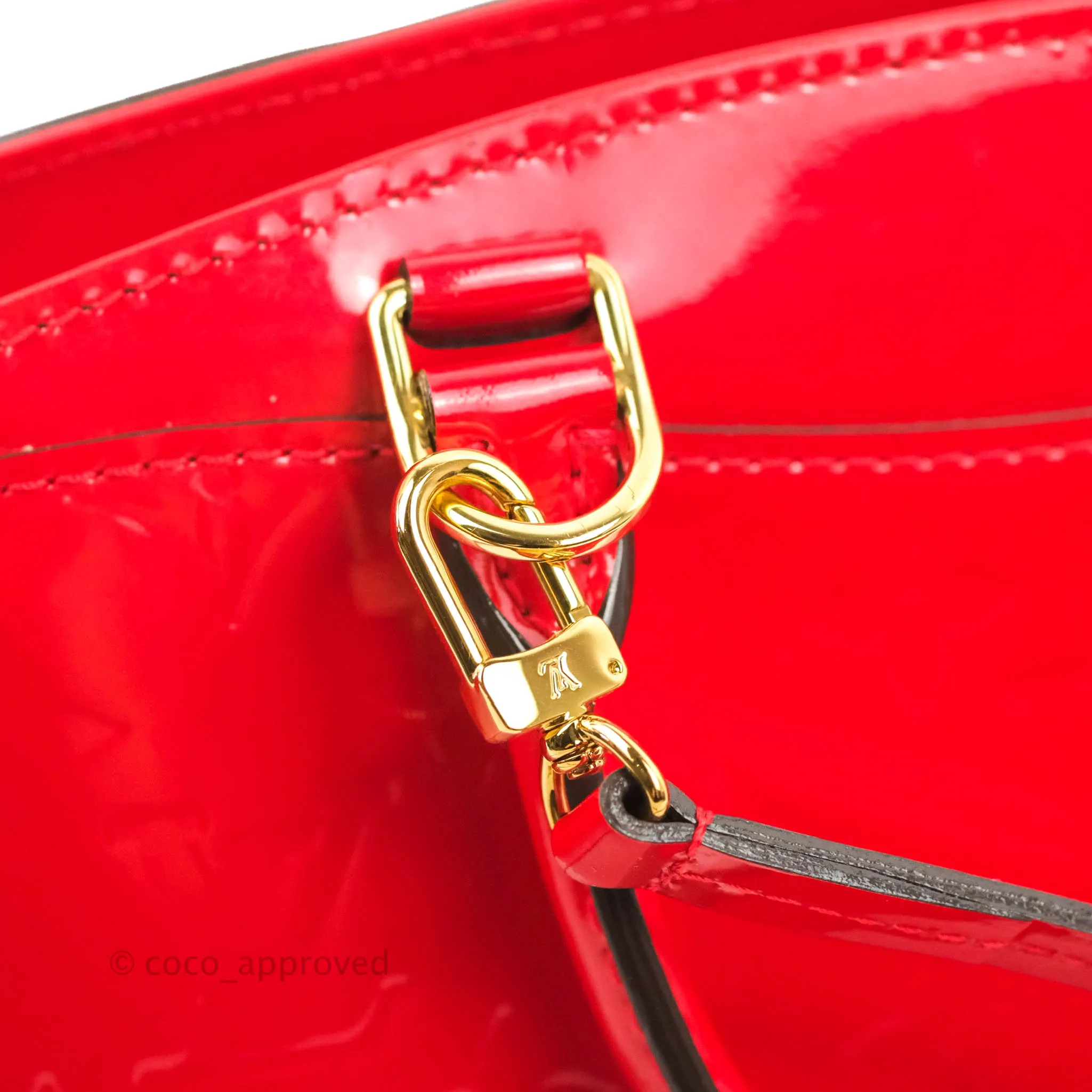 Louis Vuitton Vernis Brea PM NM Cerise