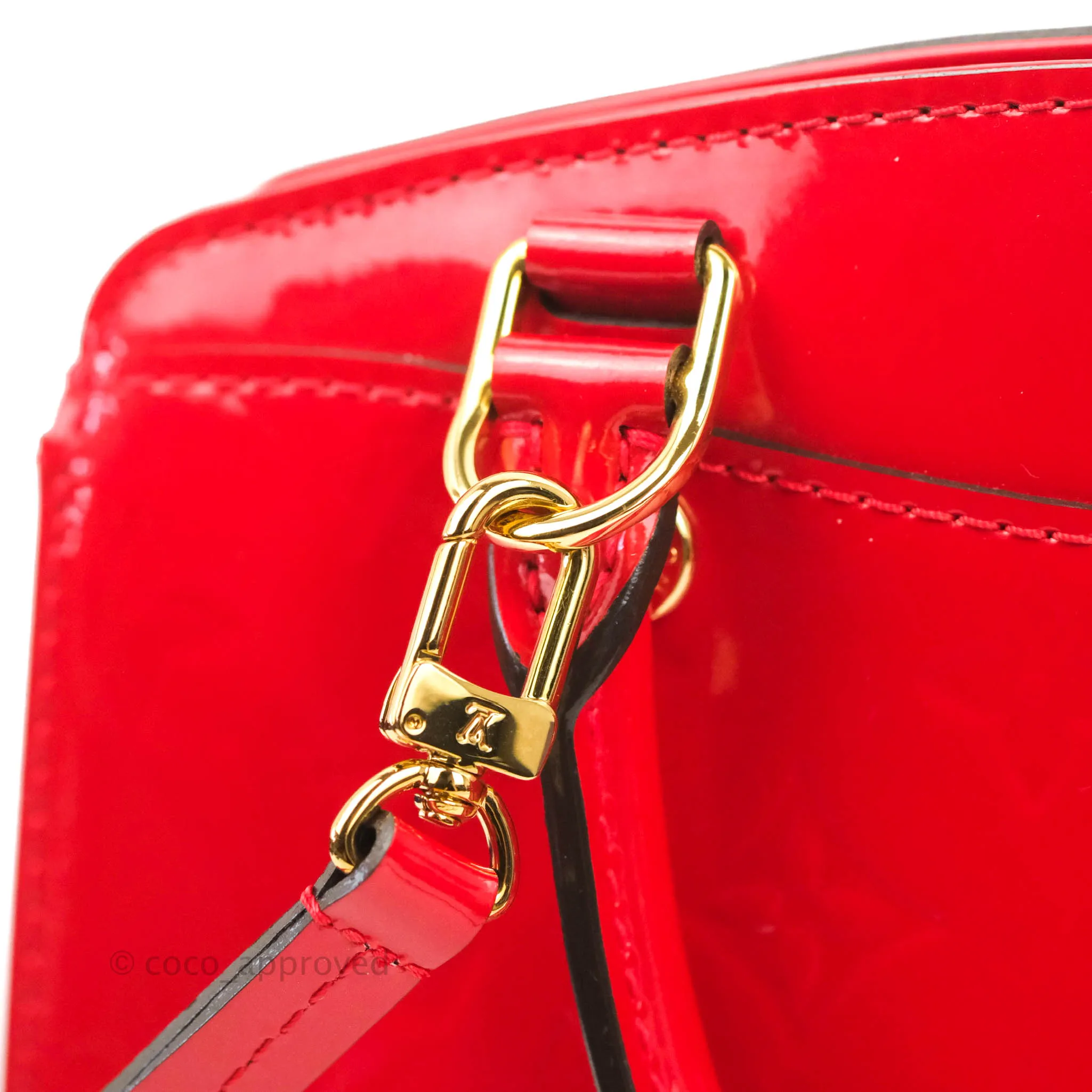 Louis Vuitton Vernis Brea PM NM Cerise