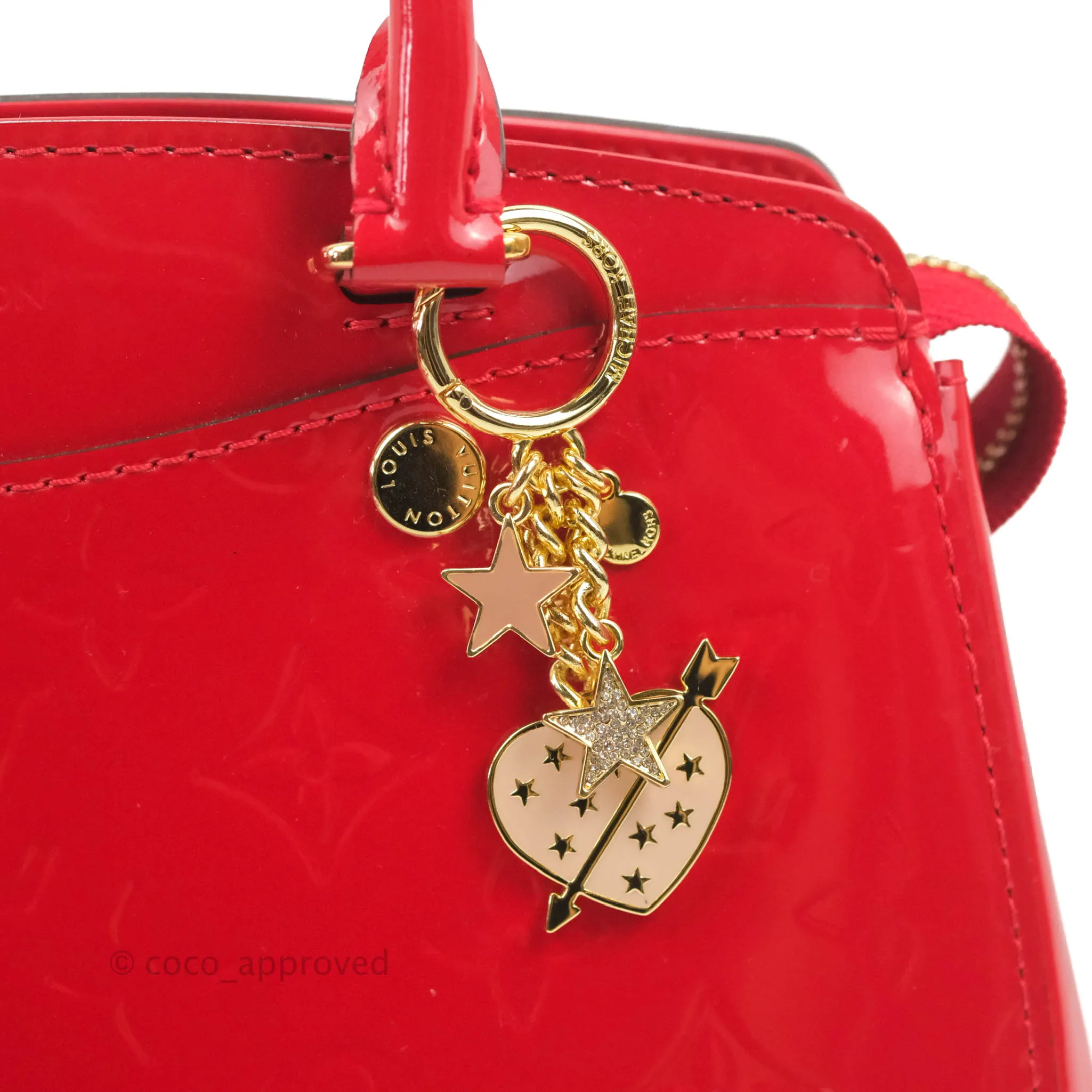 Louis Vuitton Vernis Brea PM NM Cerise