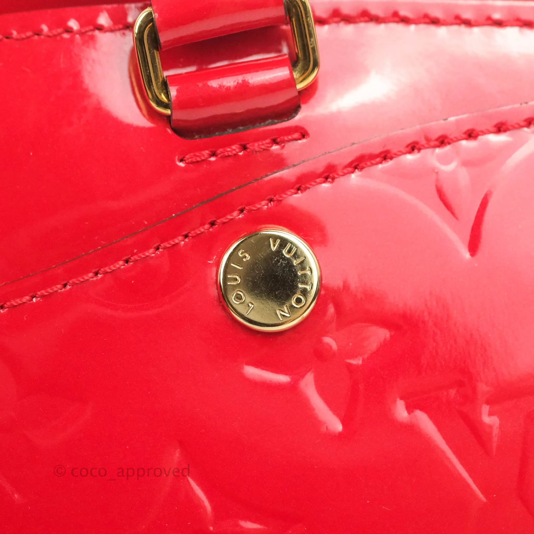 Louis Vuitton Vernis Brea PM NM Cerise