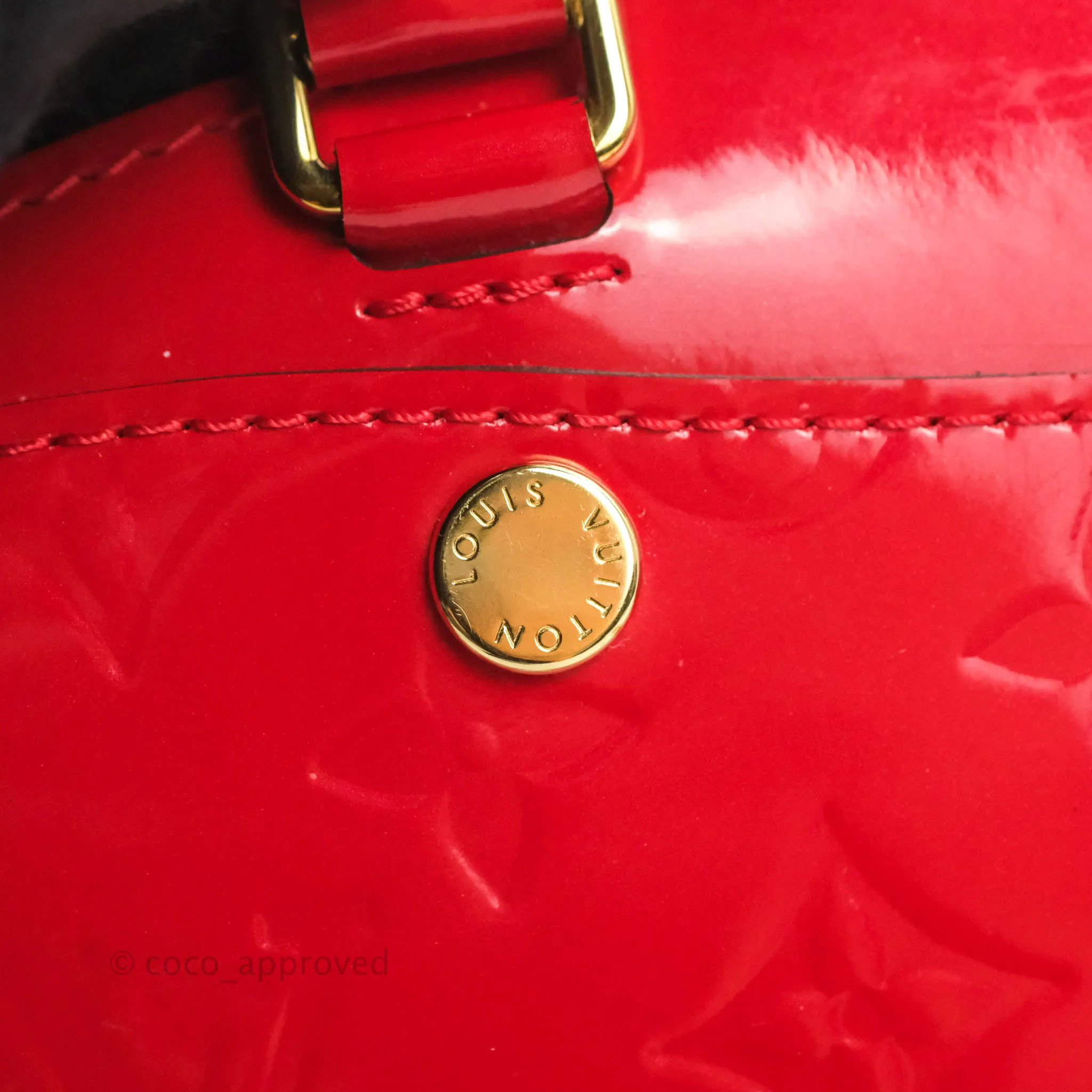 Louis Vuitton Vernis Brea PM NM Cerise