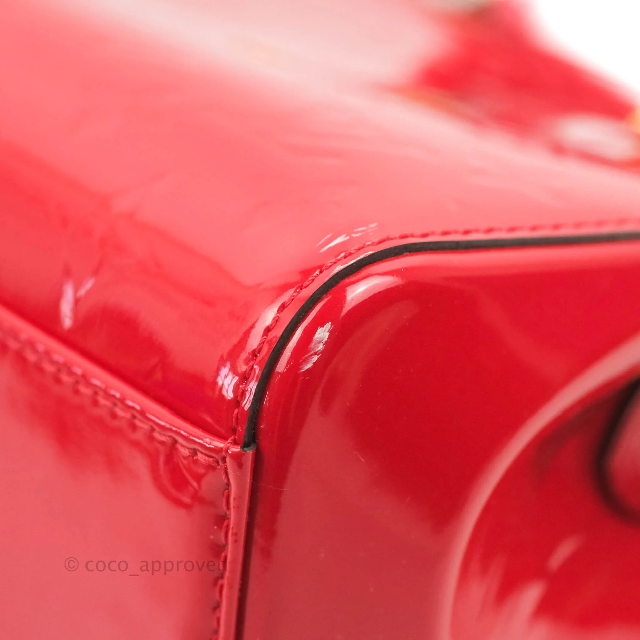 Louis Vuitton Vernis Brea PM NM Cerise