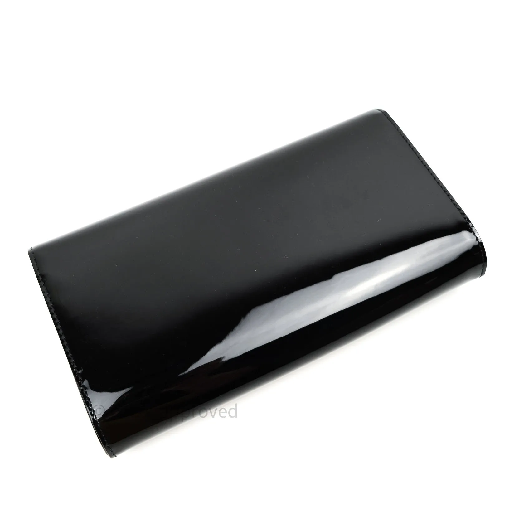 Louis Vuitton Vernis Louise Clutch Black