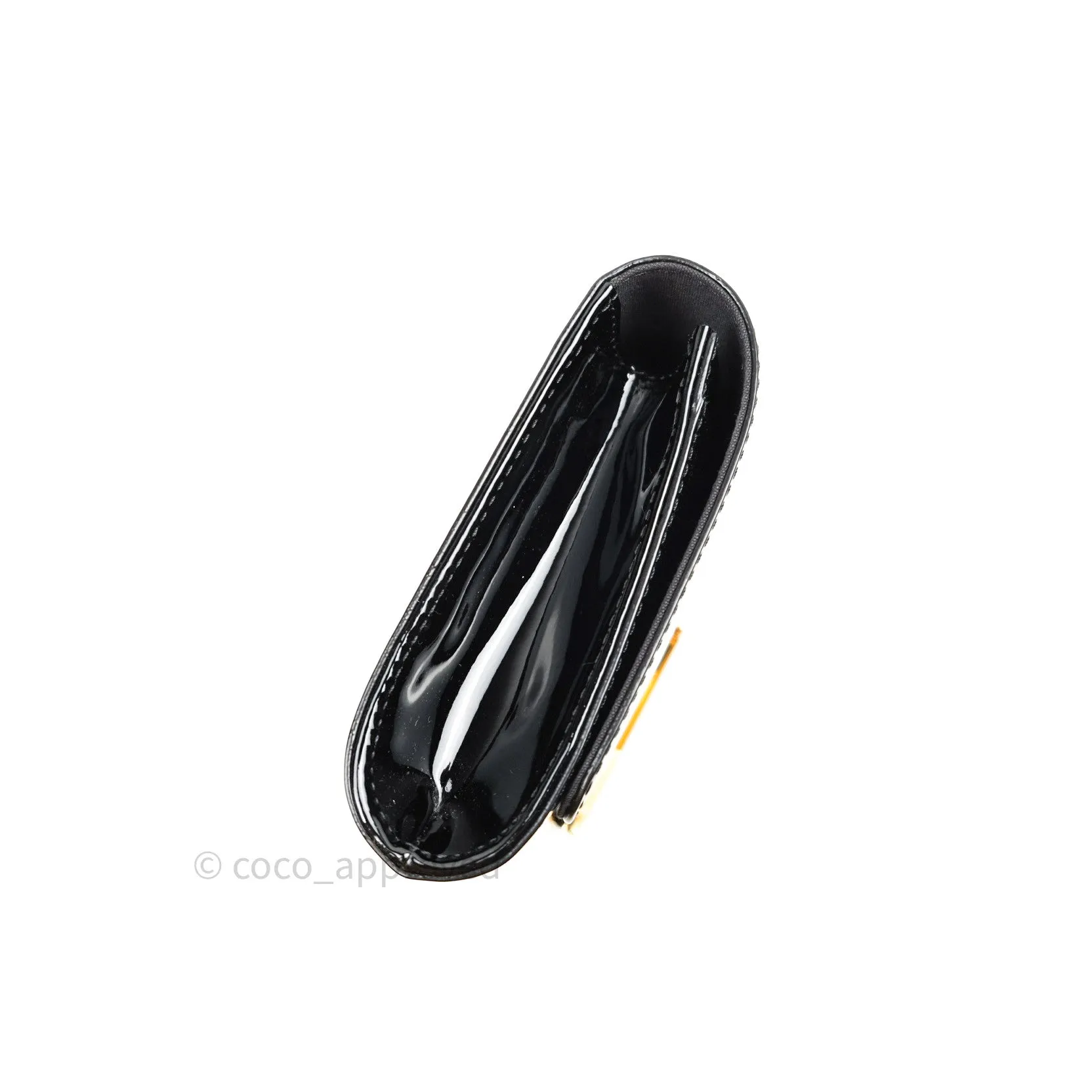 Louis Vuitton Vernis Louise Clutch Black