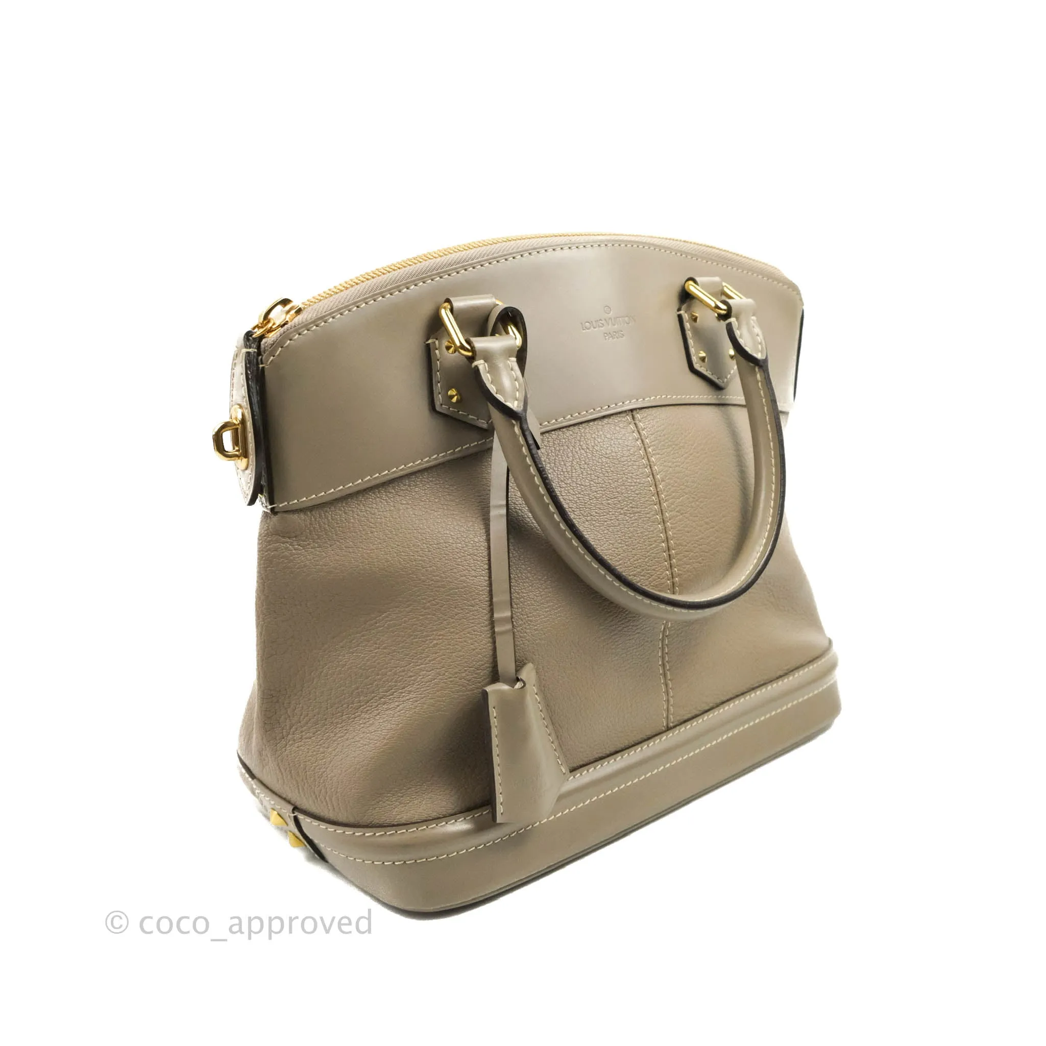 Louis Vuitton Verone Suhali Lockit PM Grey