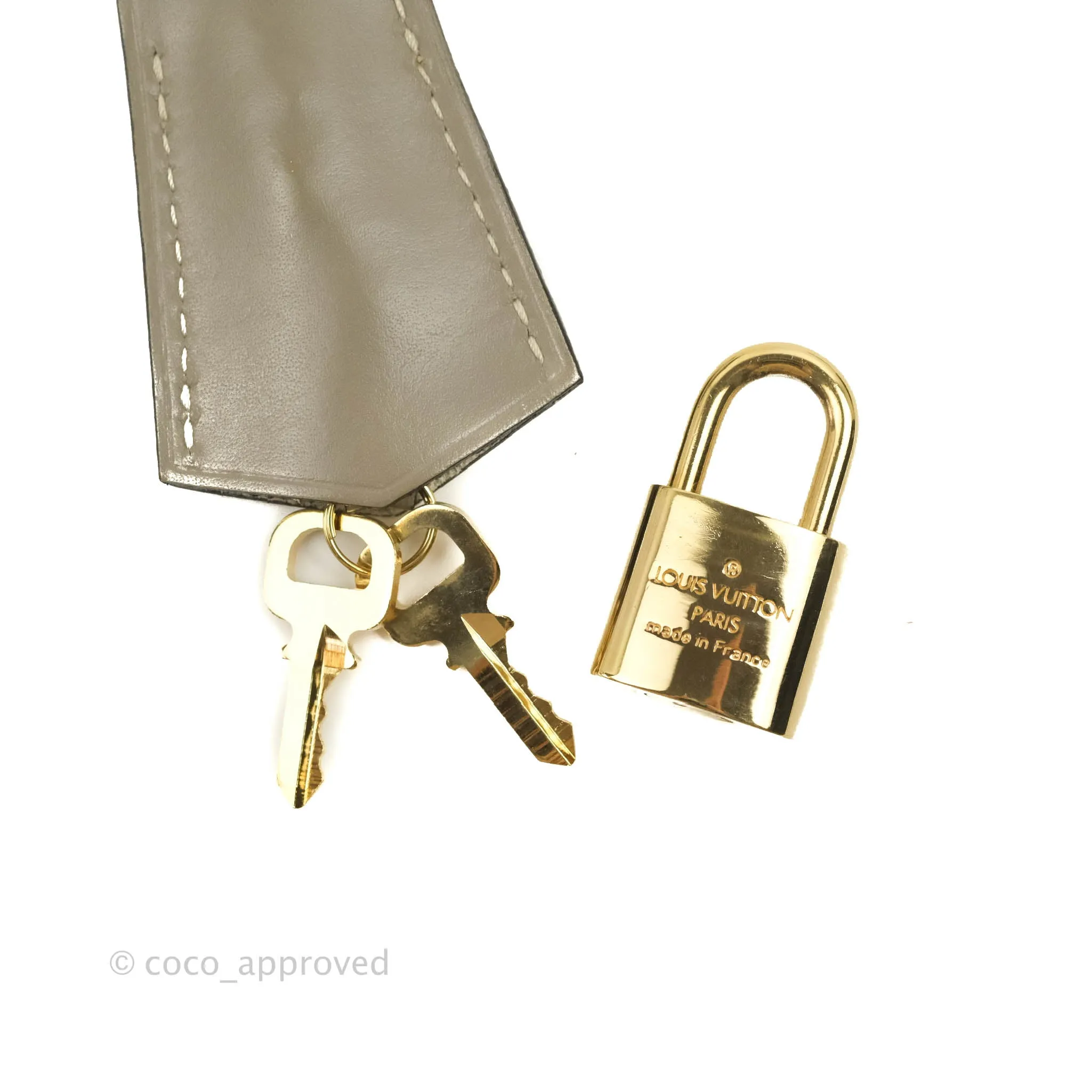 Louis Vuitton Verone Suhali Lockit PM Grey