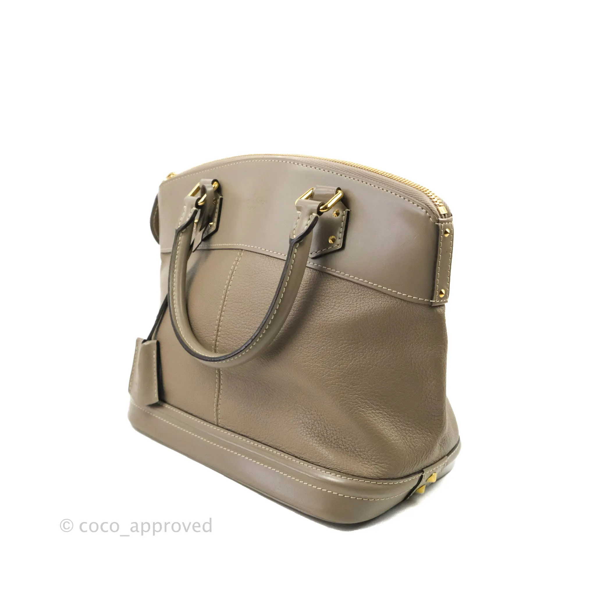 Louis Vuitton Verone Suhali Lockit PM Grey