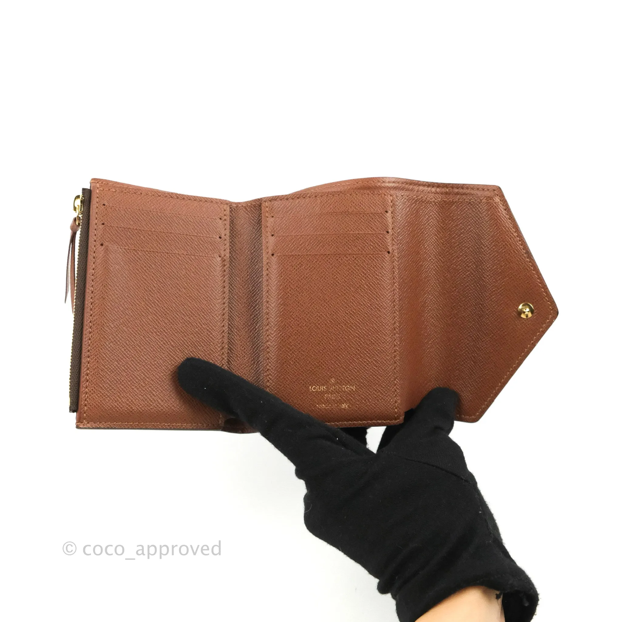 Louis Vuitton Victorine Wallet Monogram Canvas