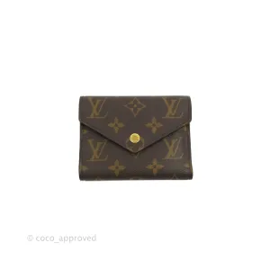Louis Vuitton Victorine Wallet Monogram Canvas