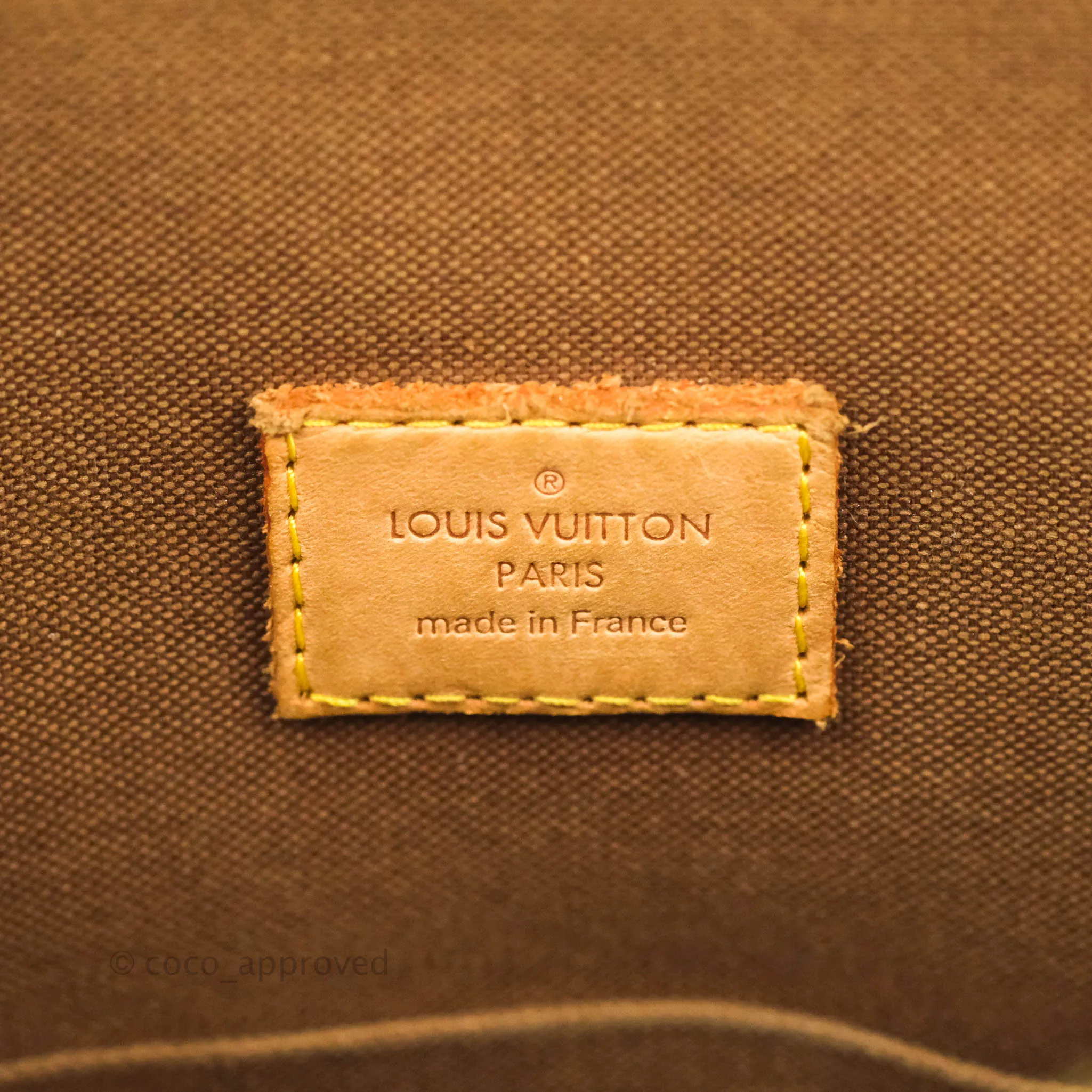 Louis Vuitton Vintage Lockit Monogram Canvas