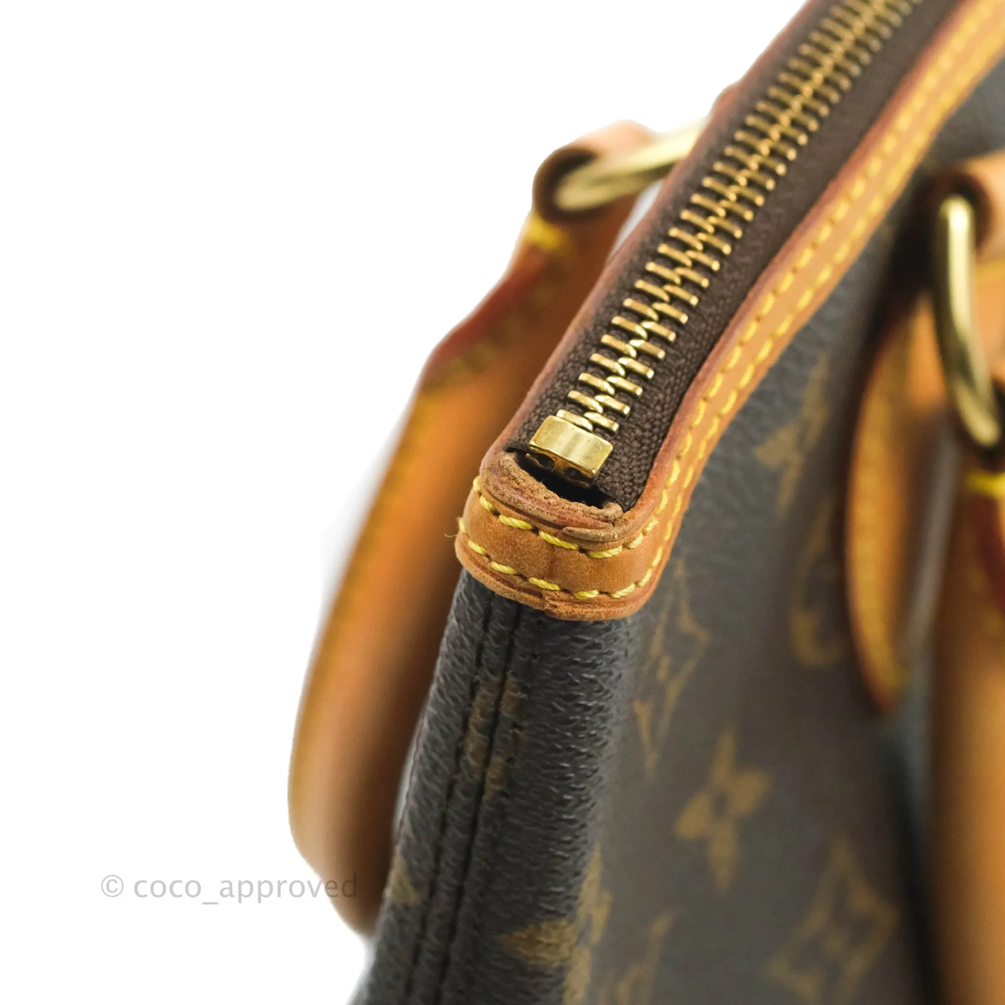 Louis Vuitton Vintage Lockit Monogram Canvas