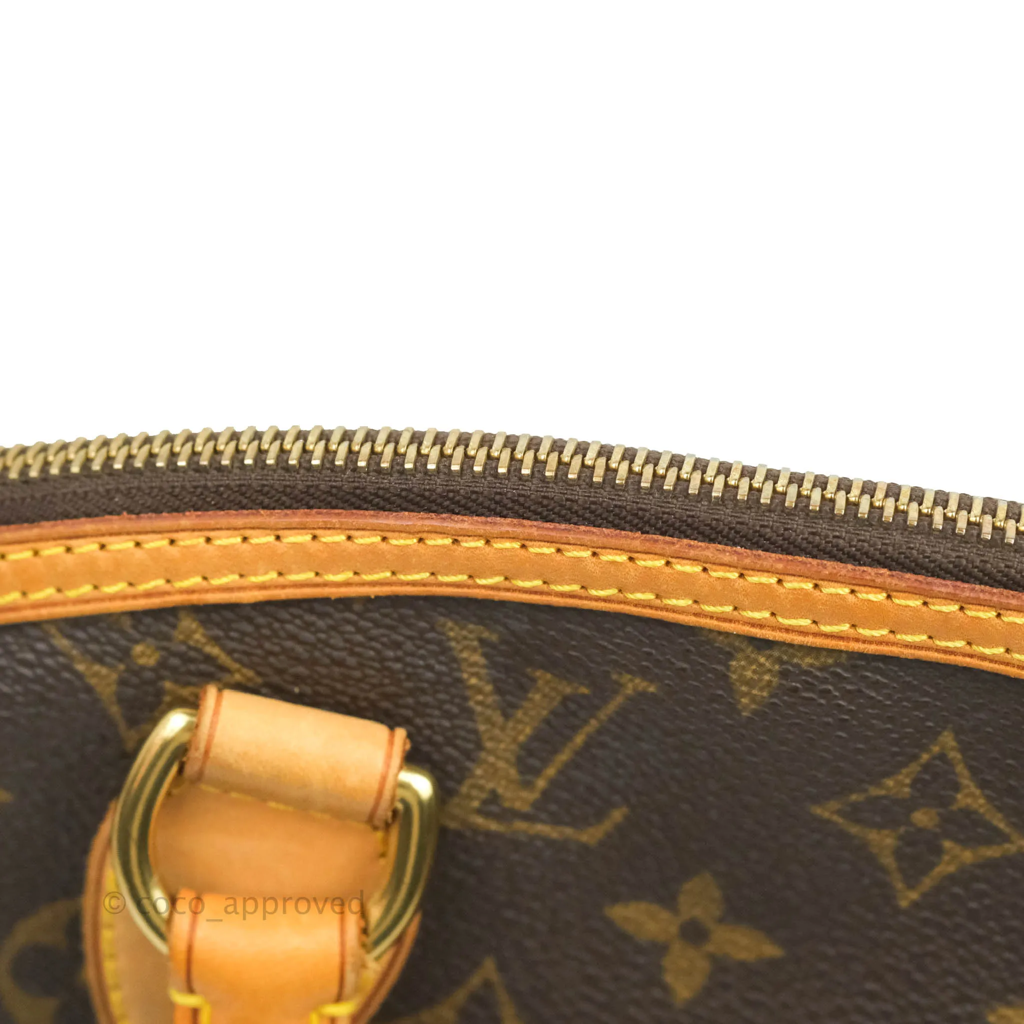 Louis Vuitton Vintage Lockit Monogram Canvas