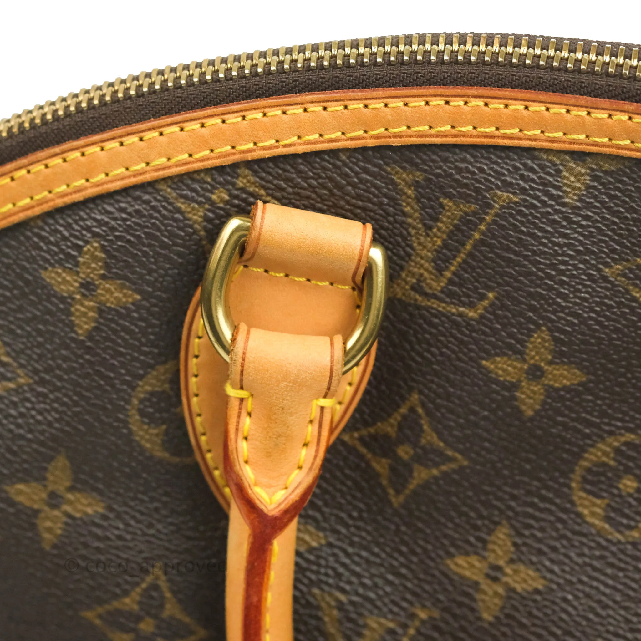 Louis Vuitton Vintage Lockit Monogram Canvas