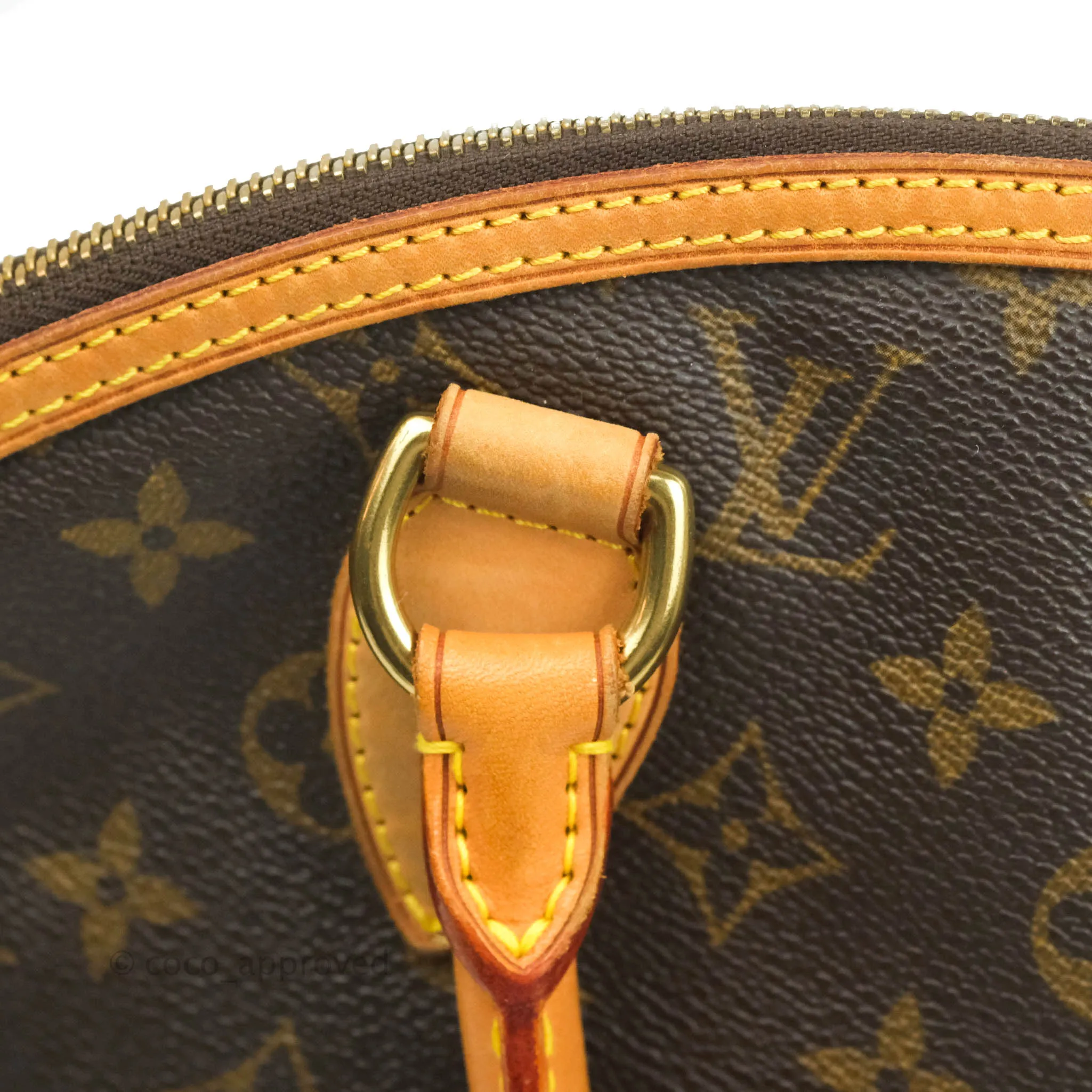 Louis Vuitton Vintage Lockit Monogram Canvas